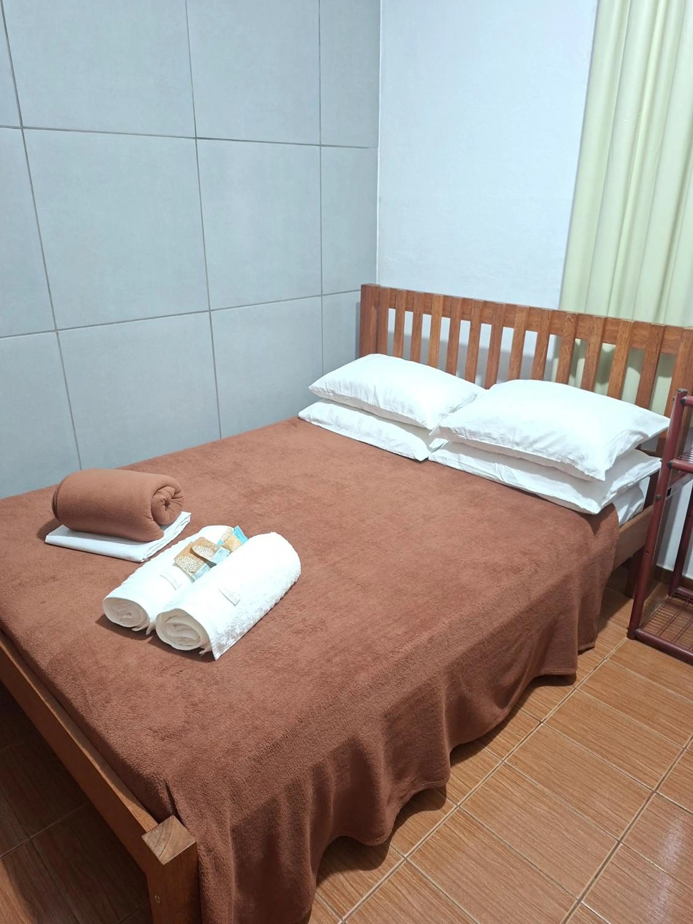 Bed in Pousada Iasbeck