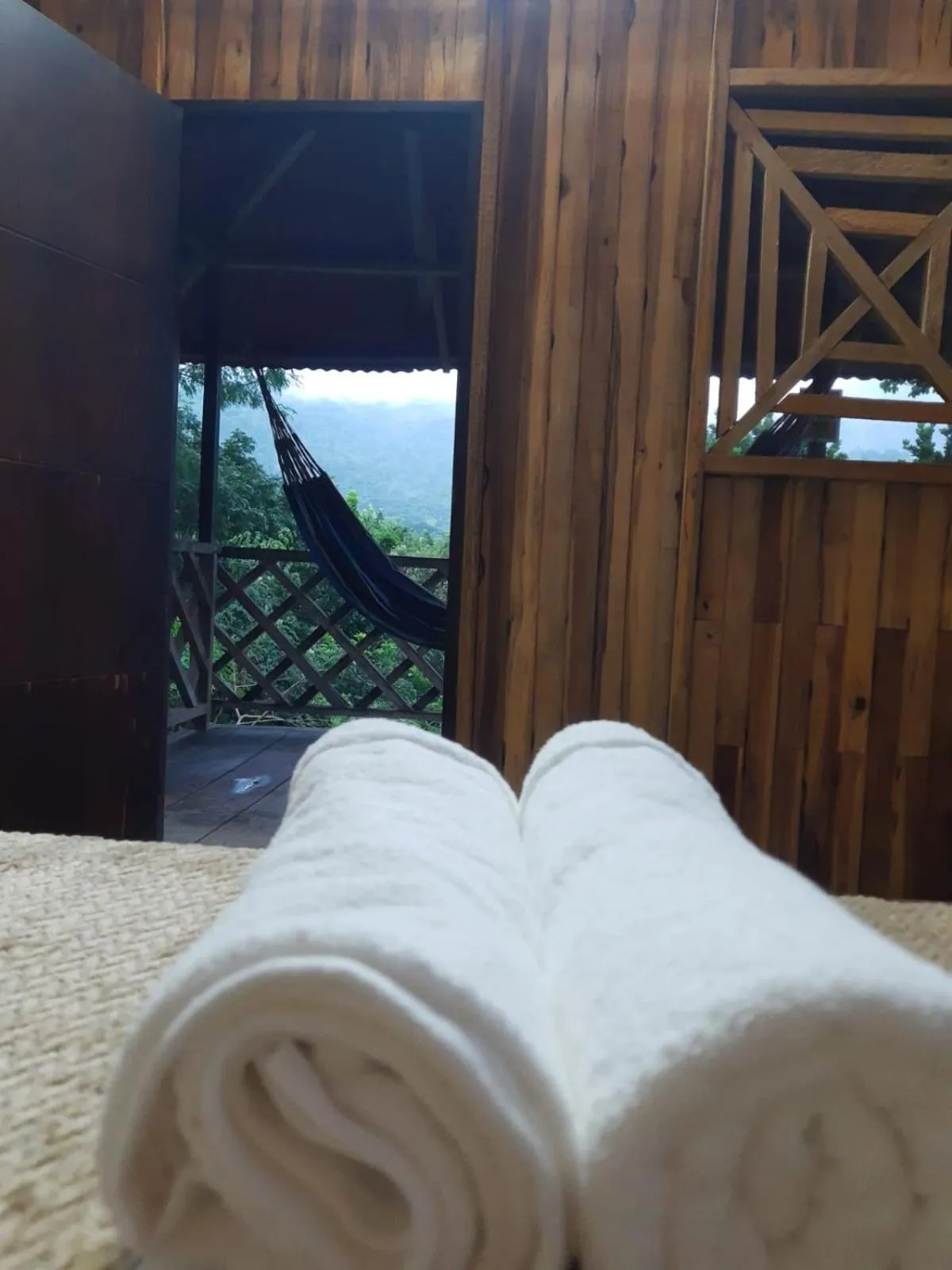 Quadruple Room with Private Bathroom in Deep Forest Posadas Ecoturisticas