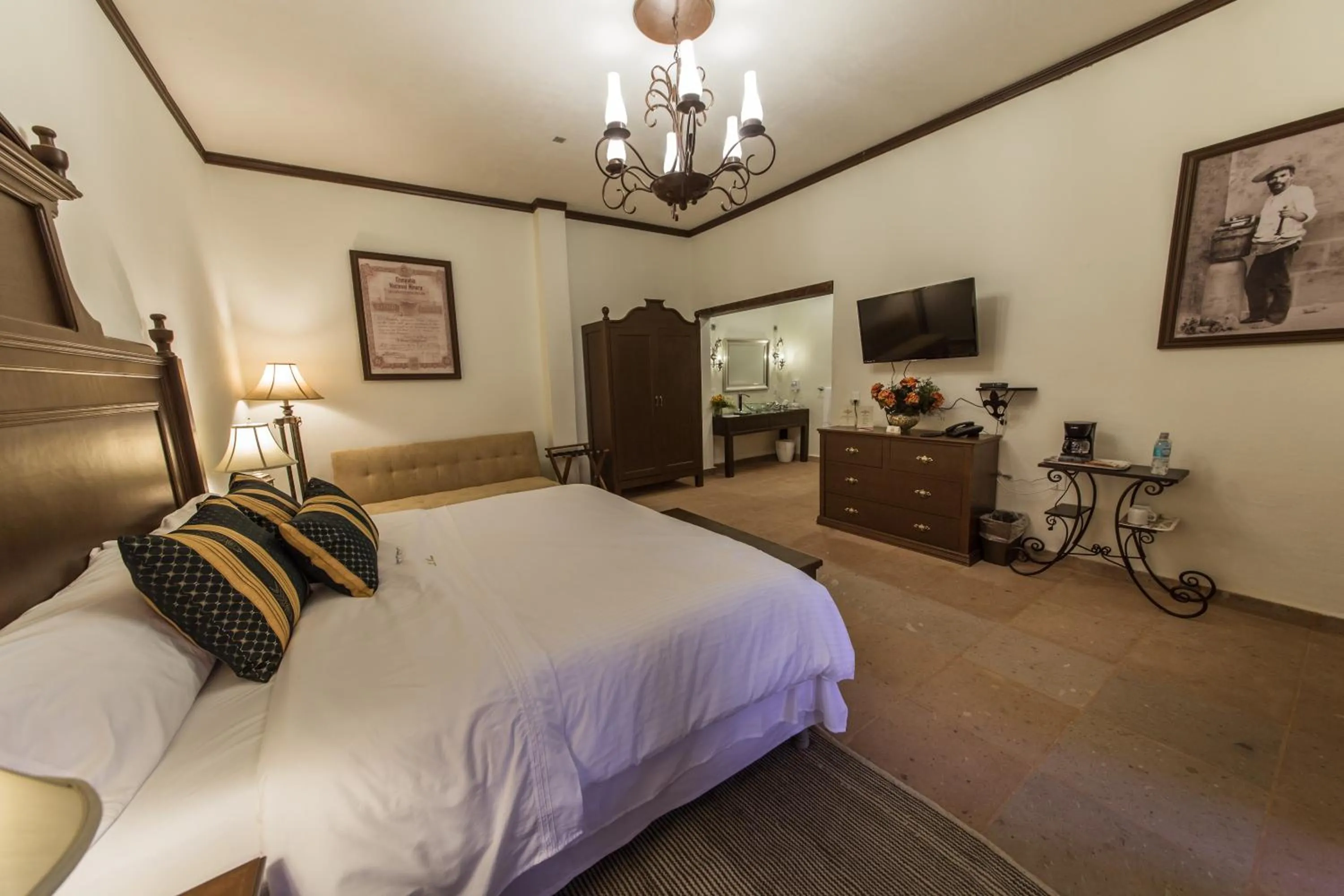 Bed in La Casona Minera