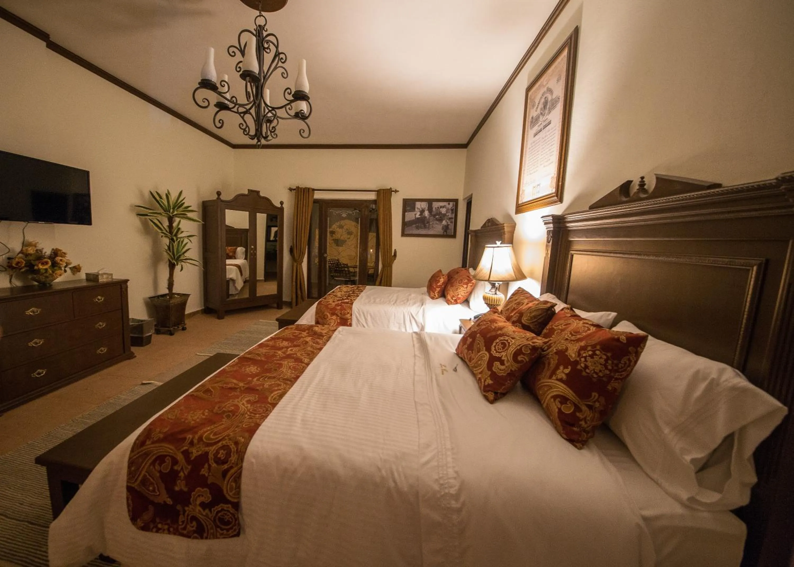 Bed in La Casona Minera