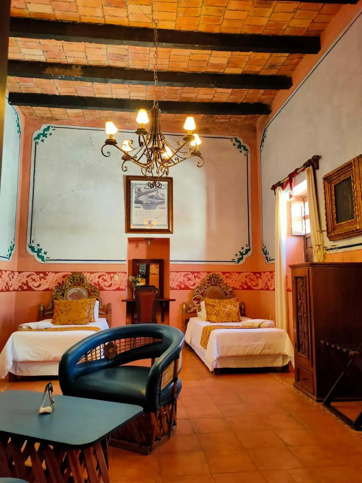 Bed in La Casona Minera