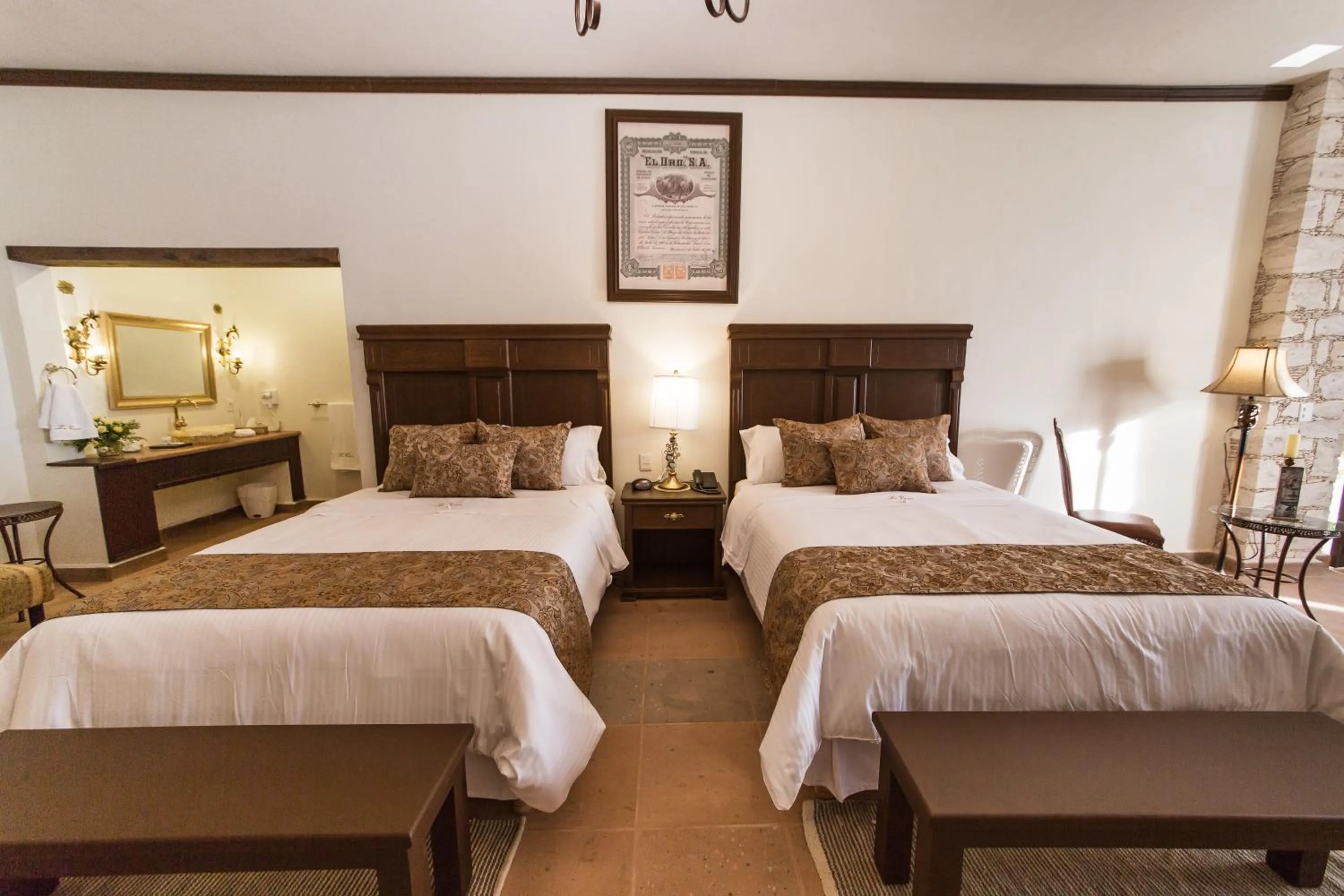 Bed in La Casona Minera
