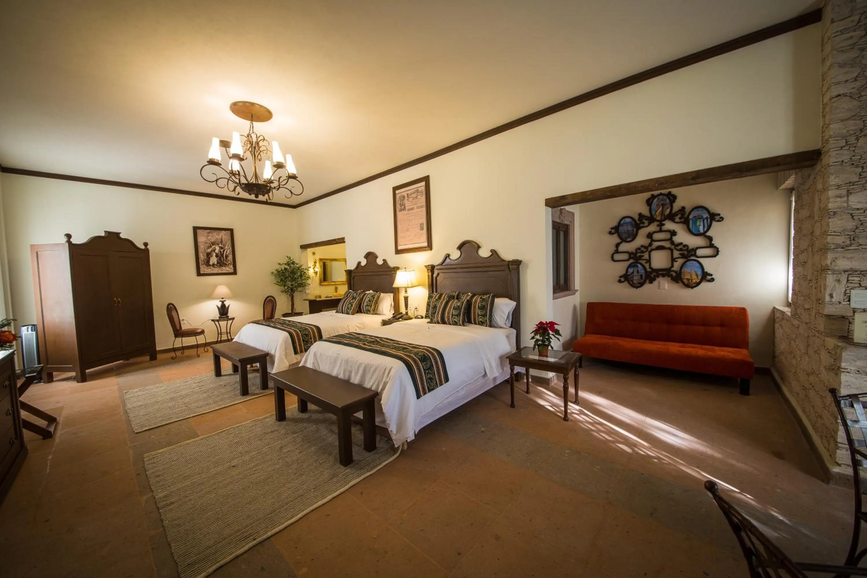 Bed in La Casona Minera