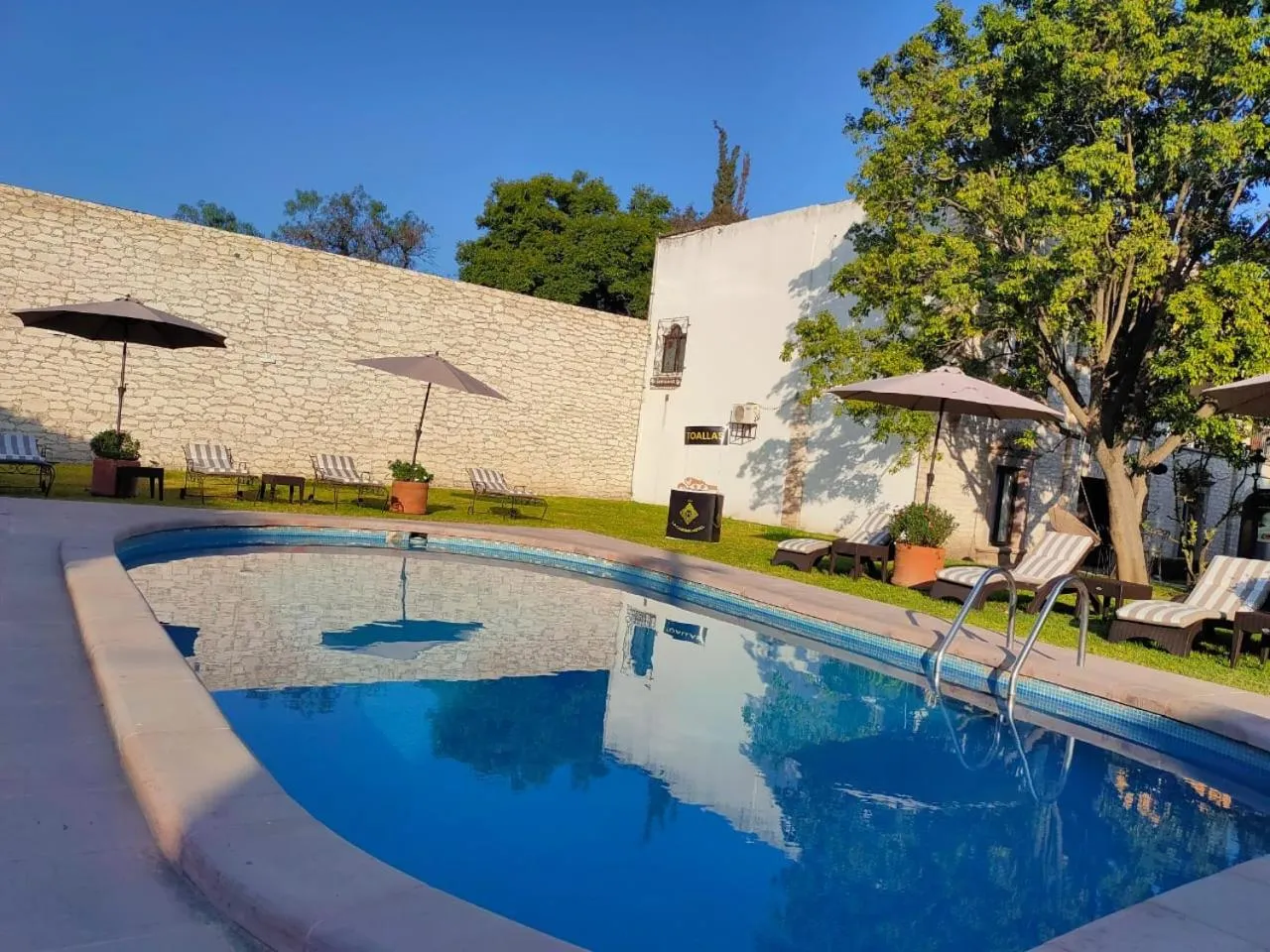 Swimming pool in La Casona Minera