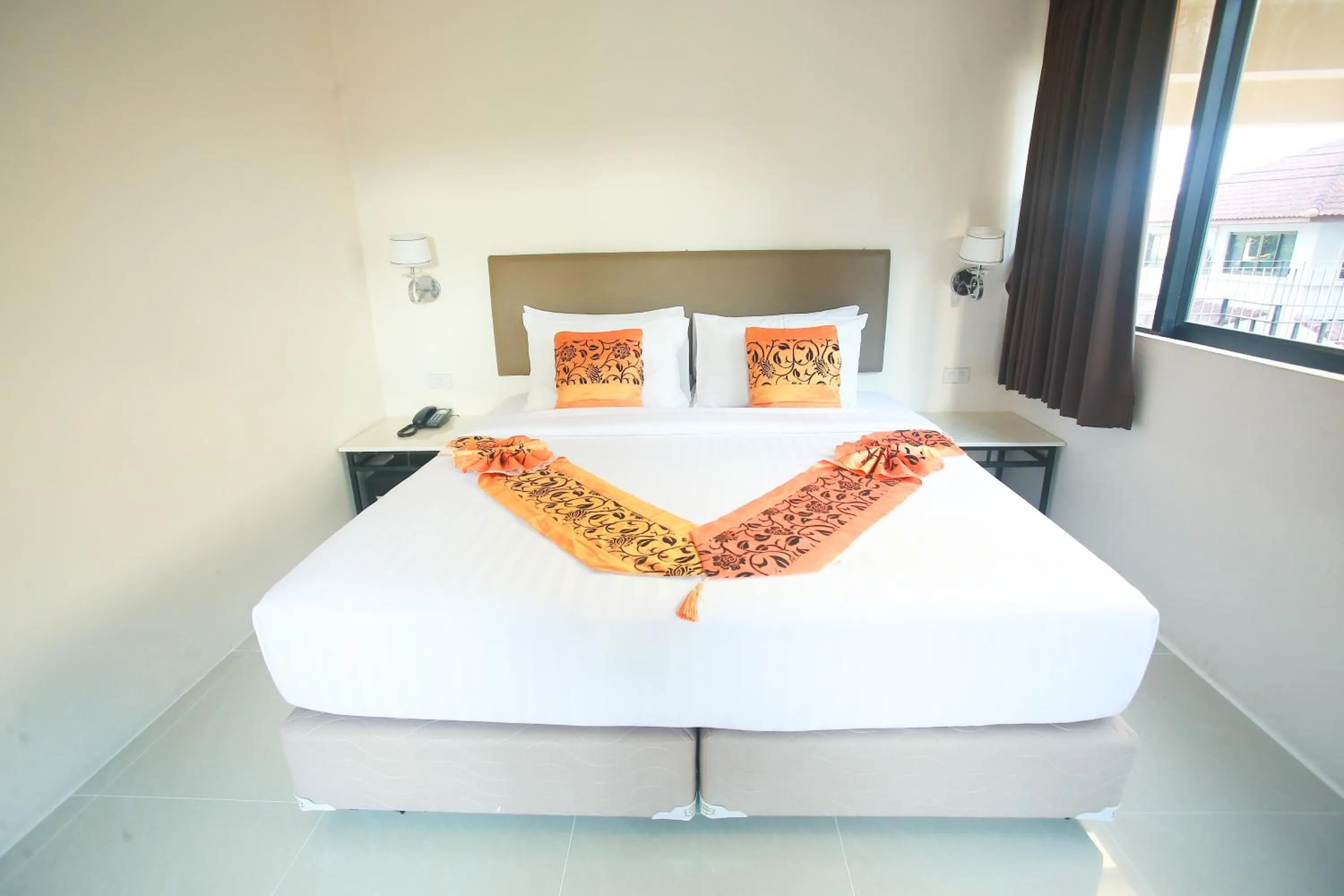 Bed in Summer Tree Hotel