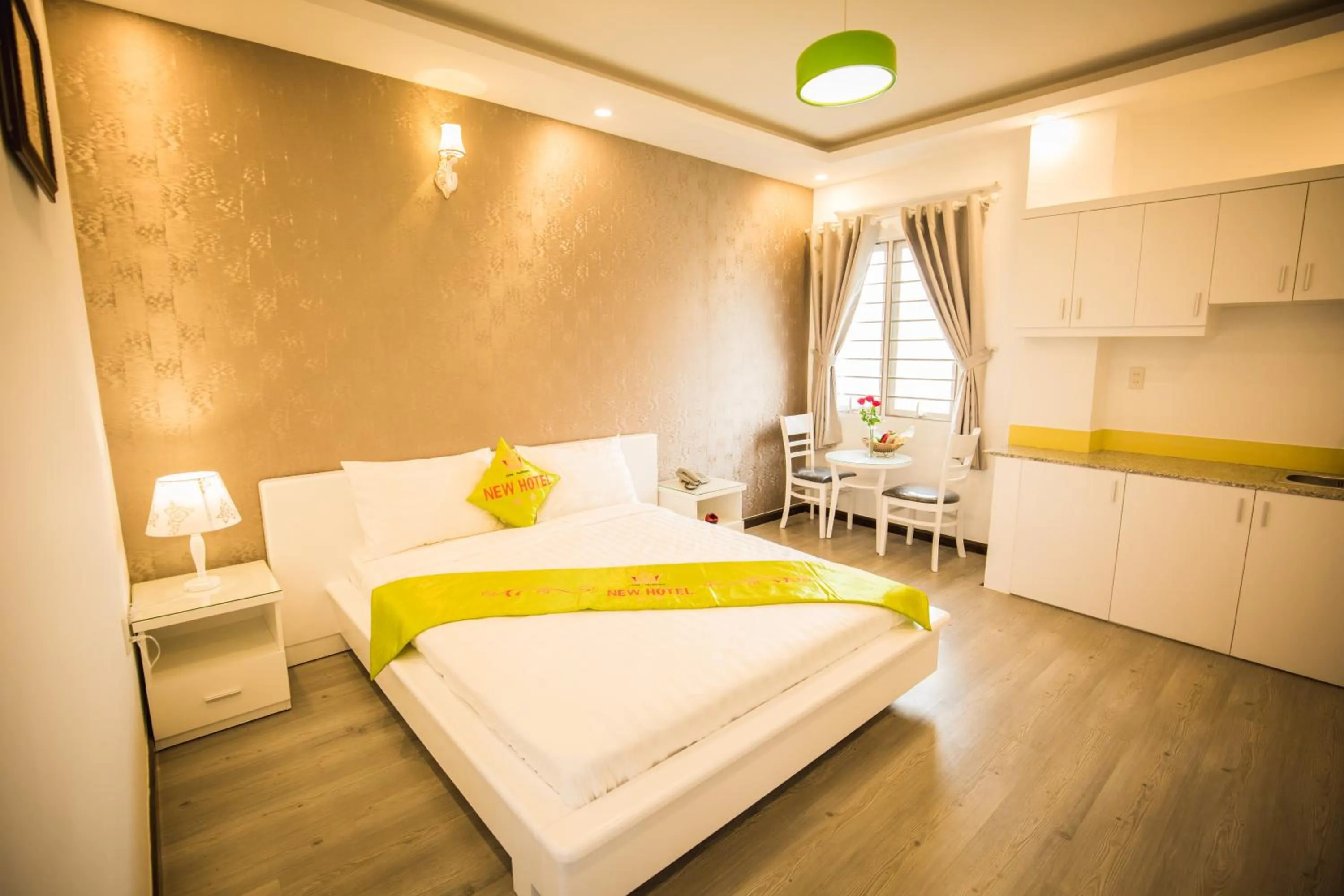 Bed in New Hotel & Apartment