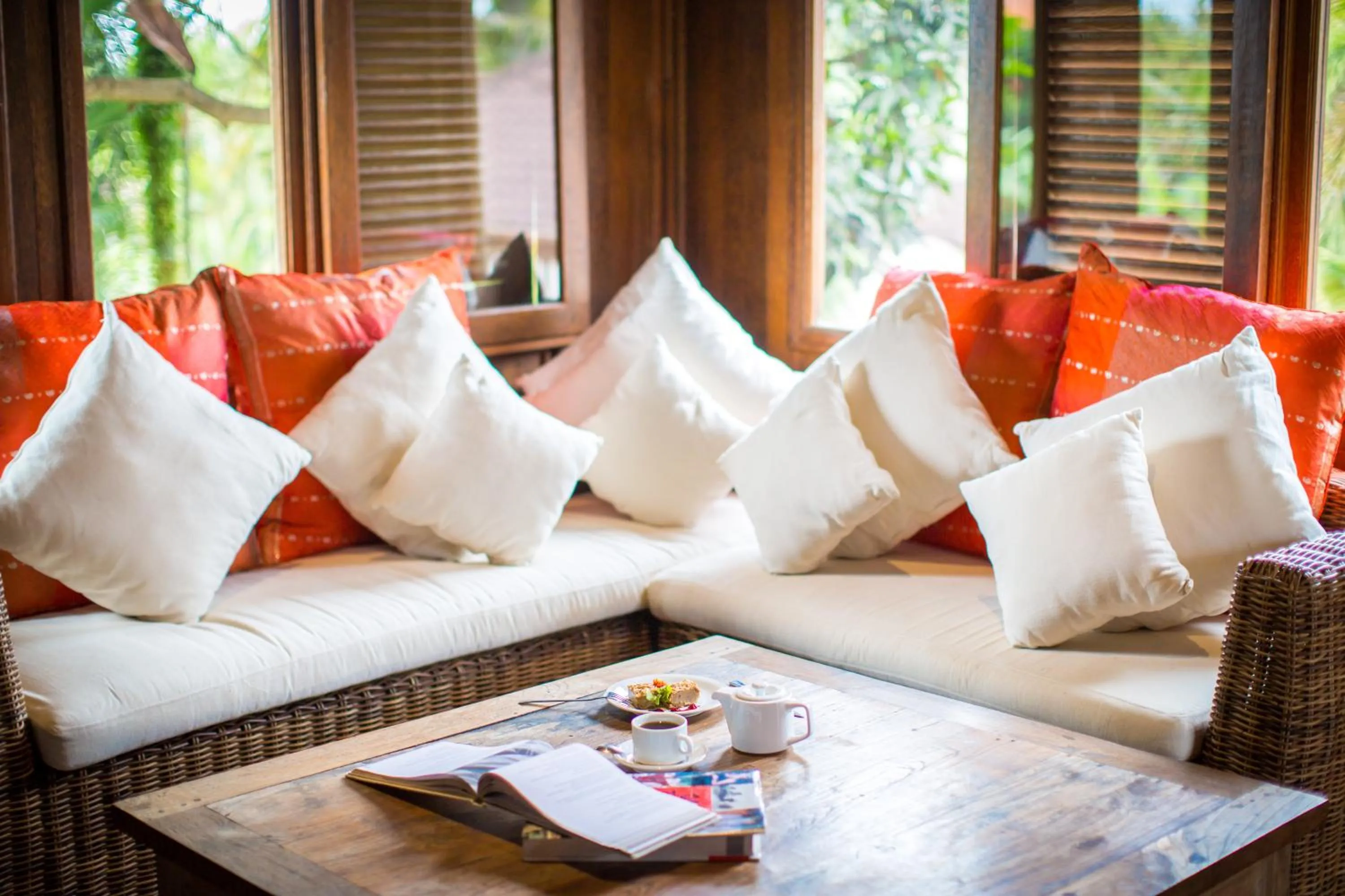 Library in Vision Villa Resort