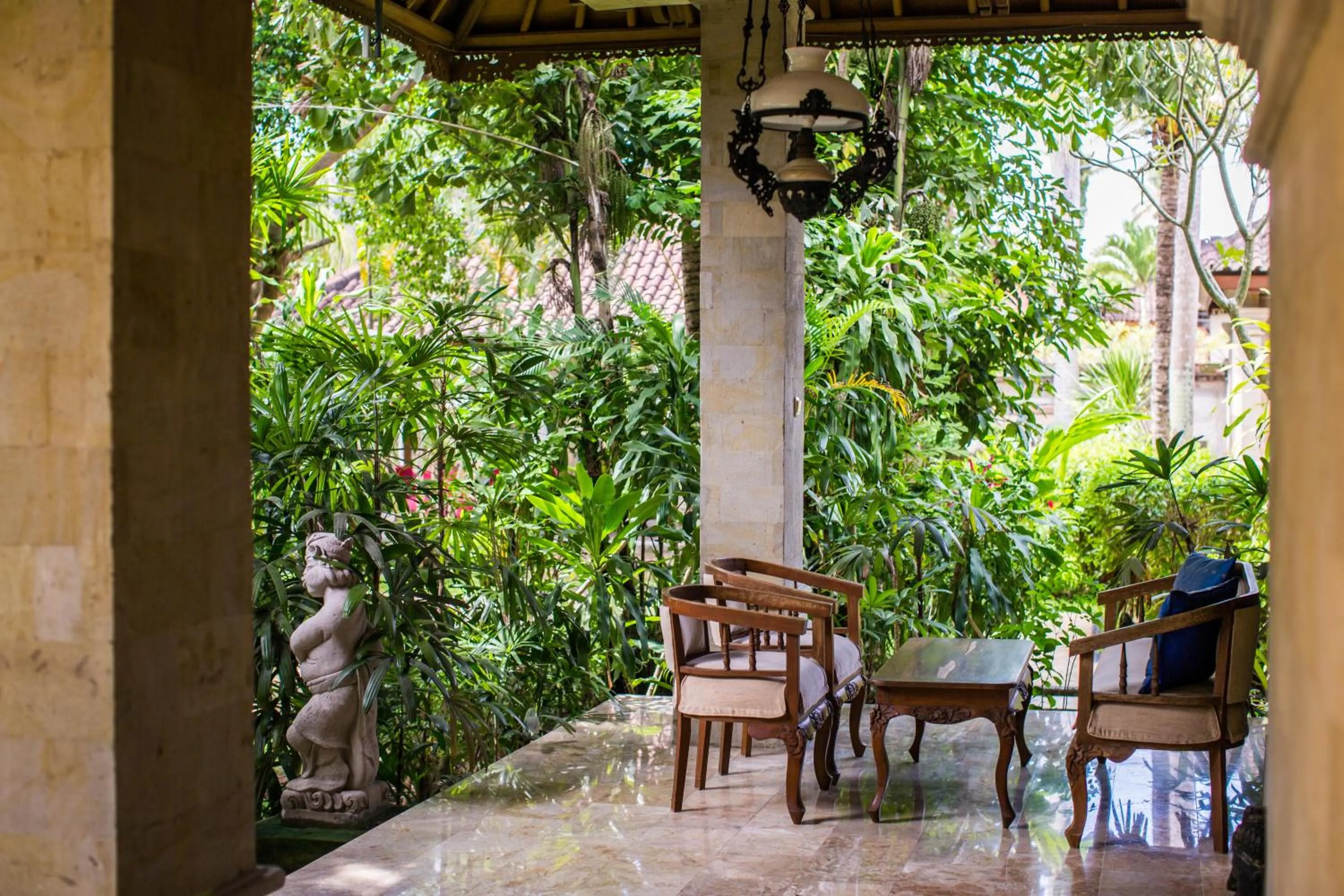 Garden in Vision Villa Resort