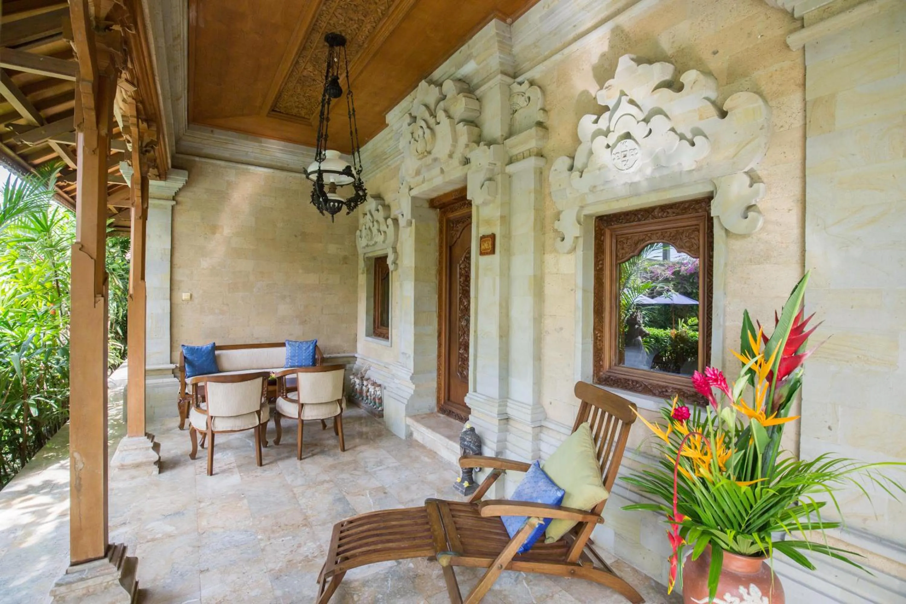 Patio in Vision Villa Resort