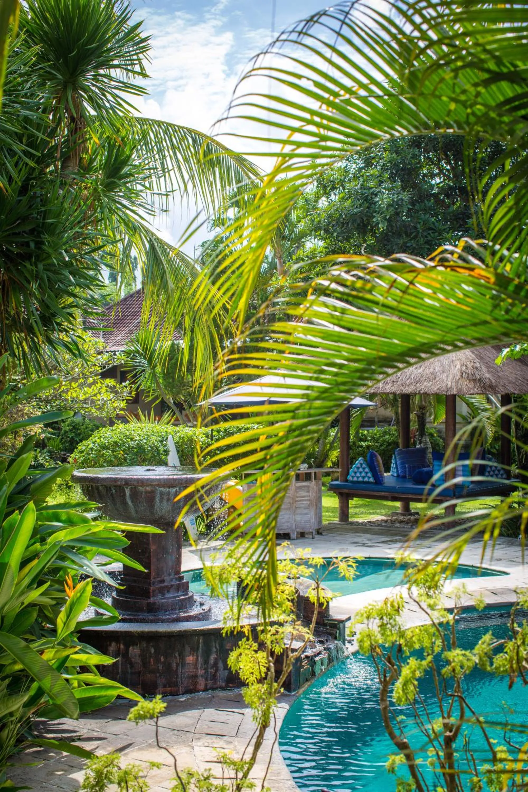 Garden in Vision Villa Resort