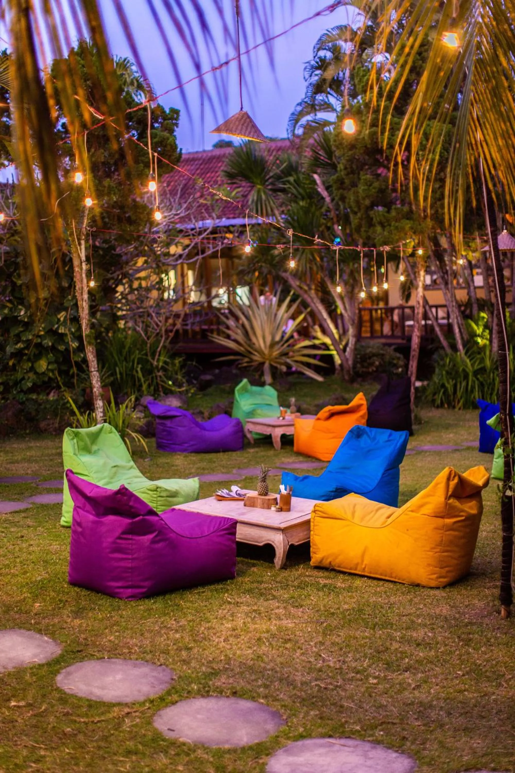 Garden in Vision Villa Resort