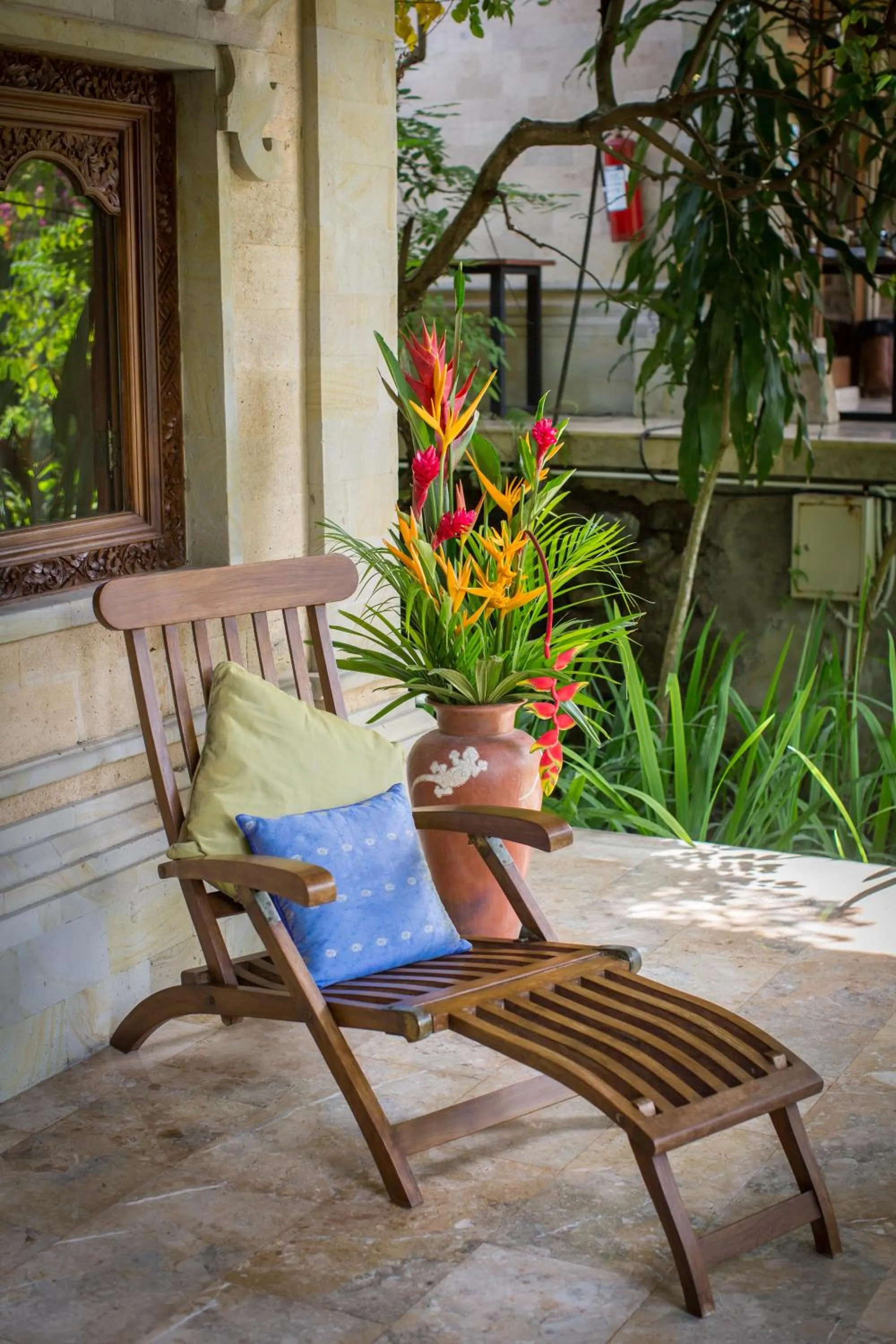 Patio in Vision Villa Resort