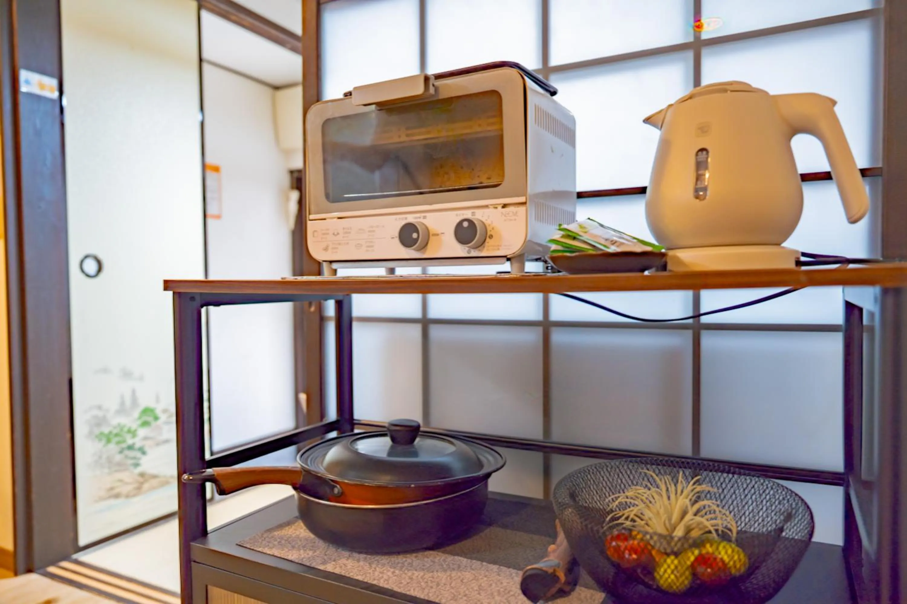 Kitchen or kitchenette in Guest house Connection Karasuma Gojo