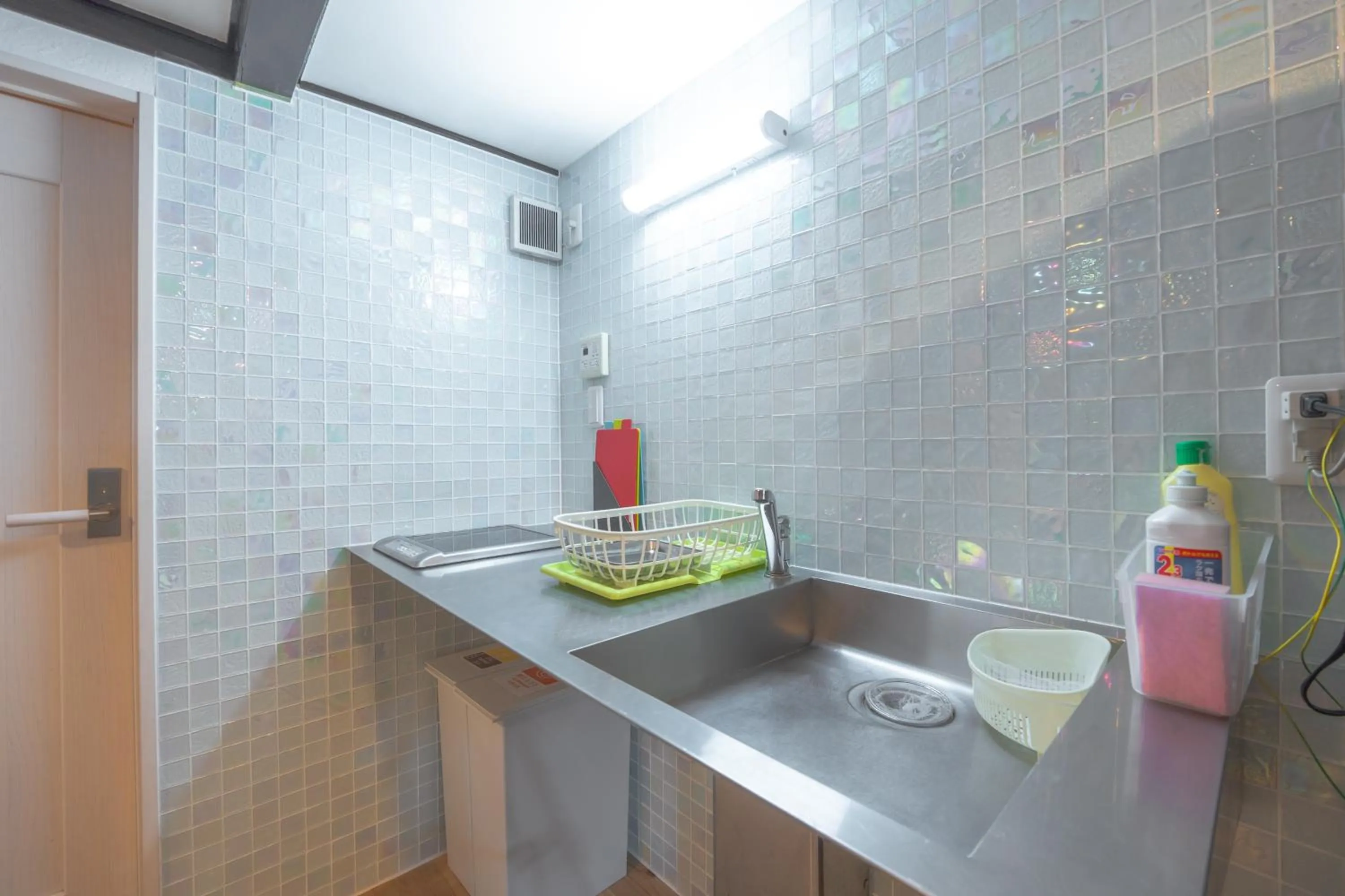 Kitchen or kitchenette in Guest house Connection Karasuma Gojo