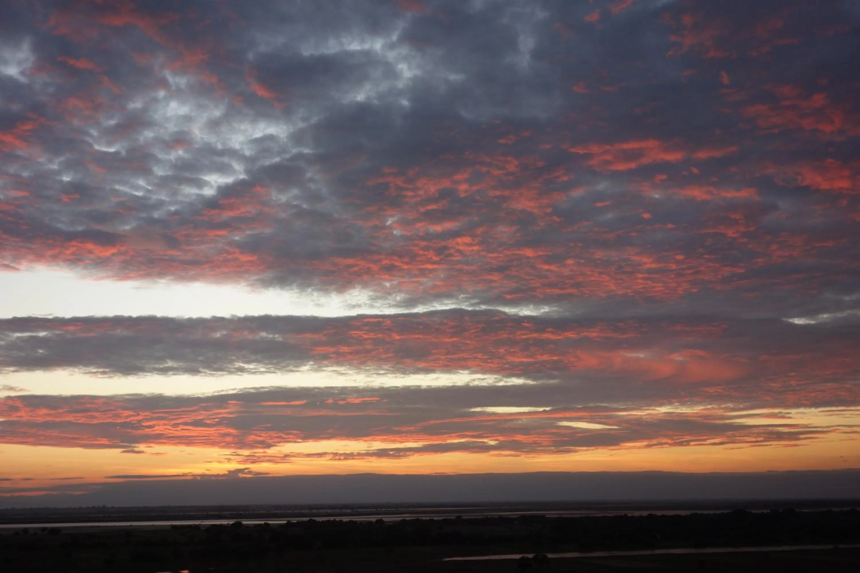 Sunset in Lei Thar Gone Guest House