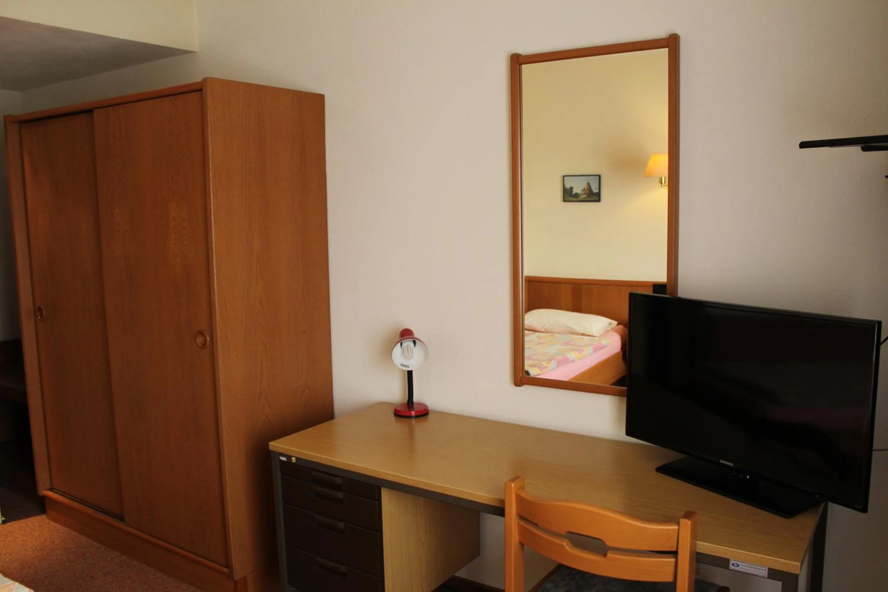 Decorative detail, Bed in Hotel de Foetz