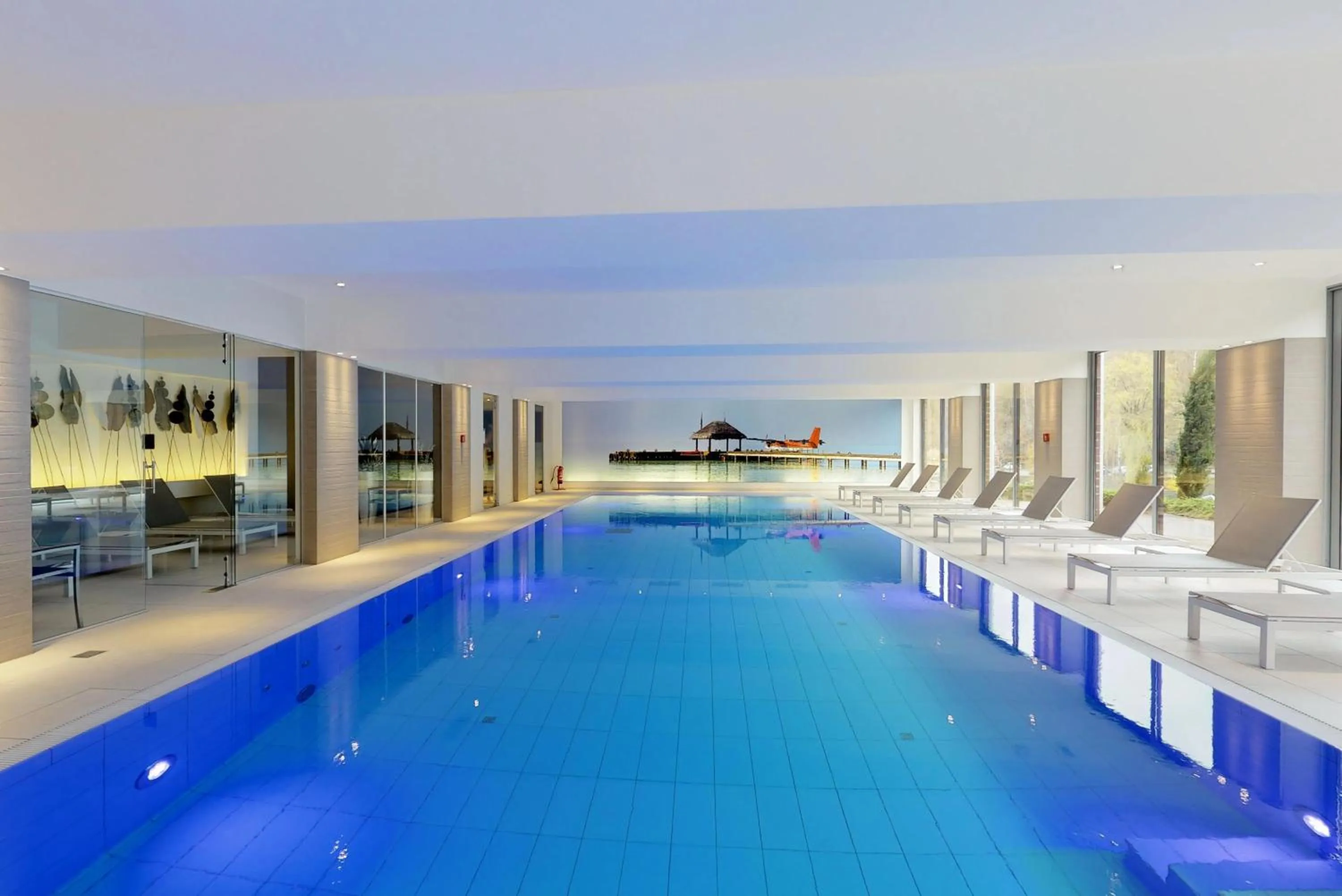 Pool view in Parc Hotel Alvisse