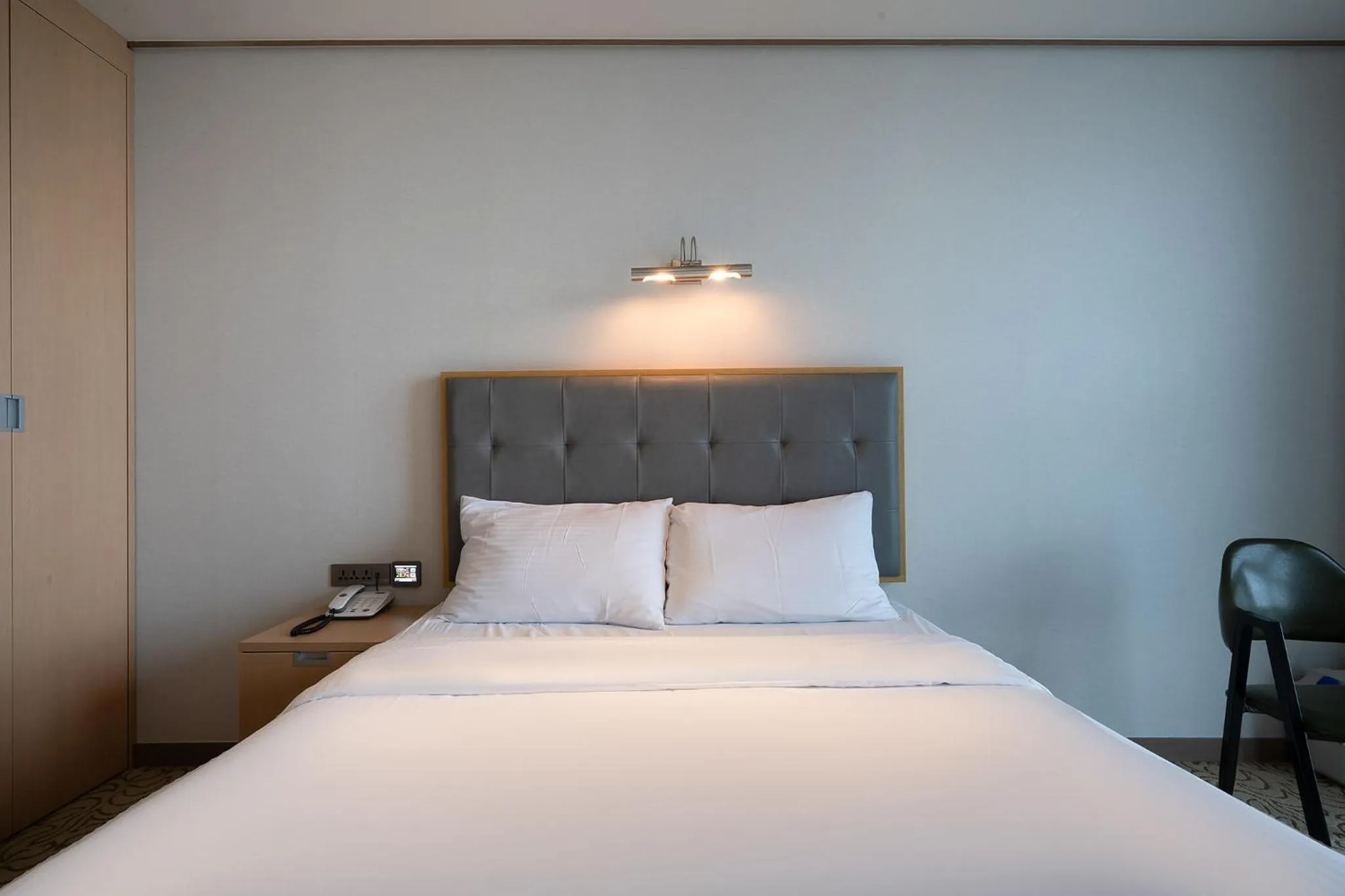 Bed in Sunrise Hotel Seongsan