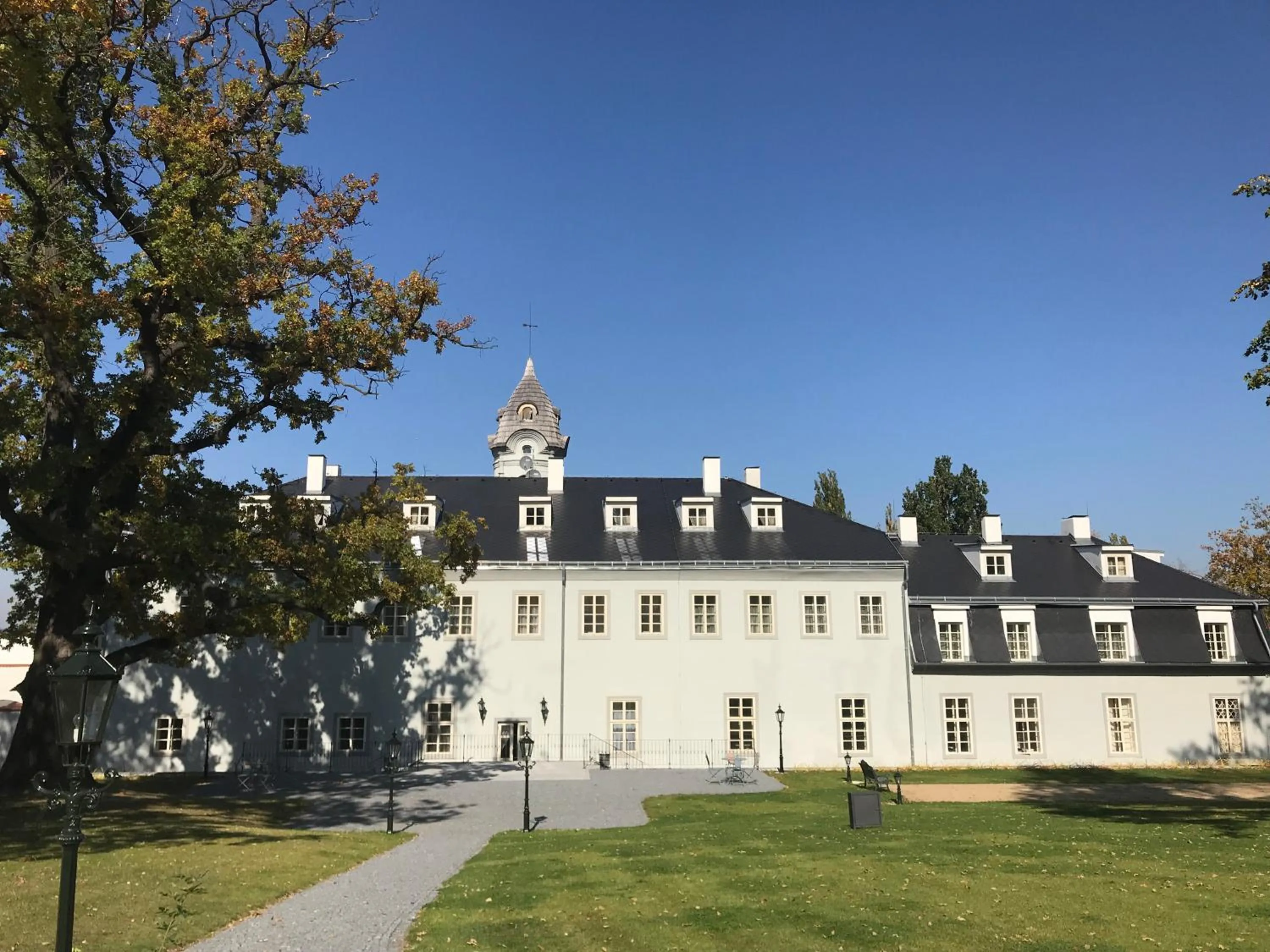 Garden in Hotel Panství Dlouhá Lhota