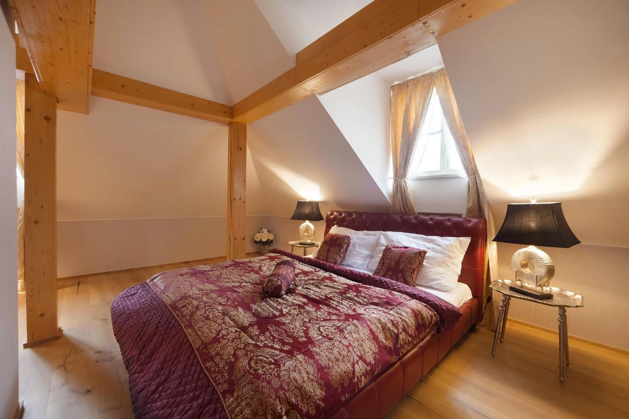 Bed in Hotel Panství Dlouhá Lhota