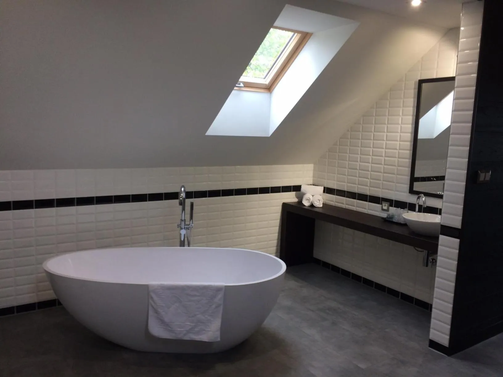 Bathroom in Hotel Panství Dlouhá Lhota