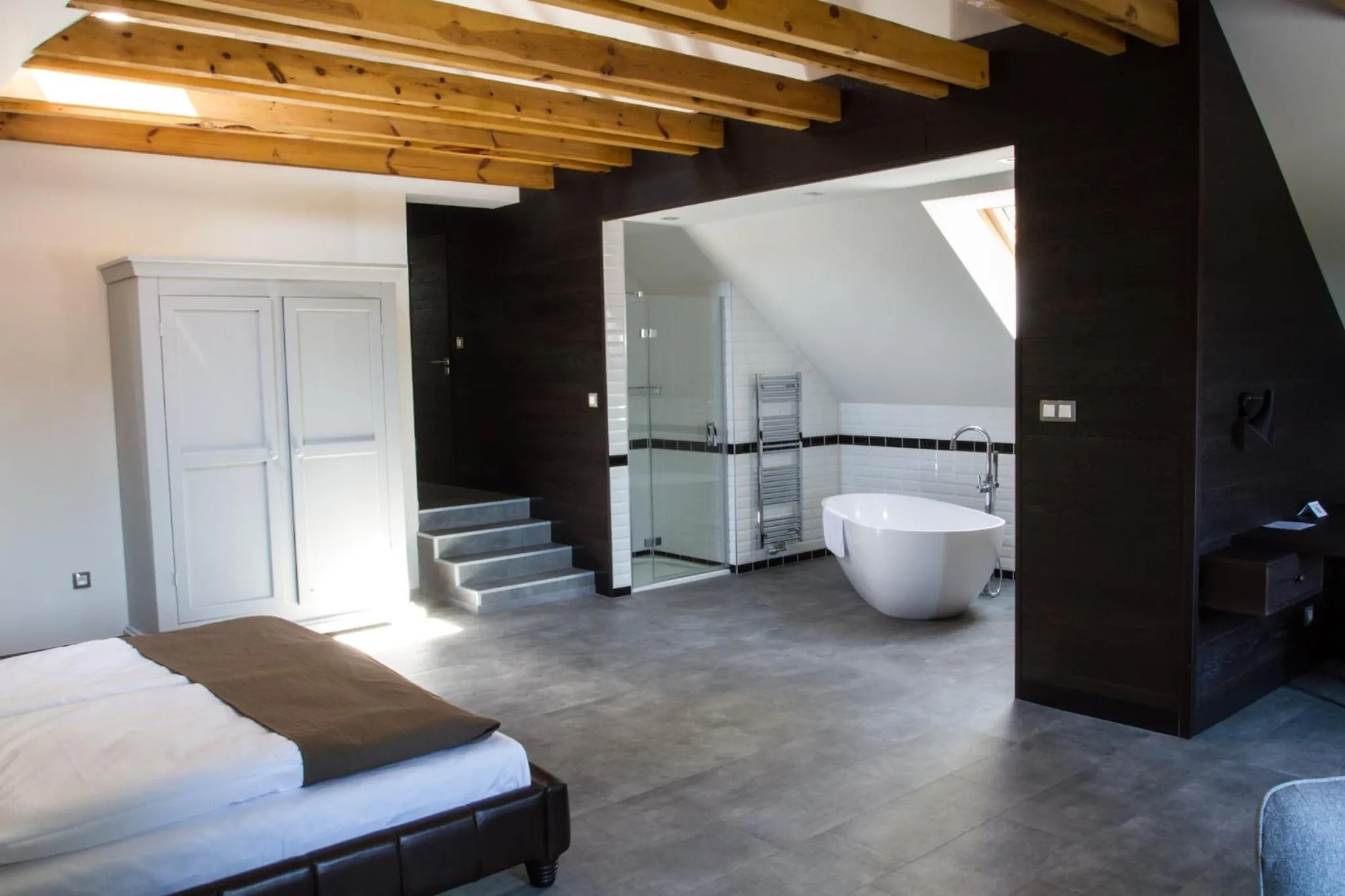 Bedroom, Bed in Hotel Panství Dlouhá Lhota