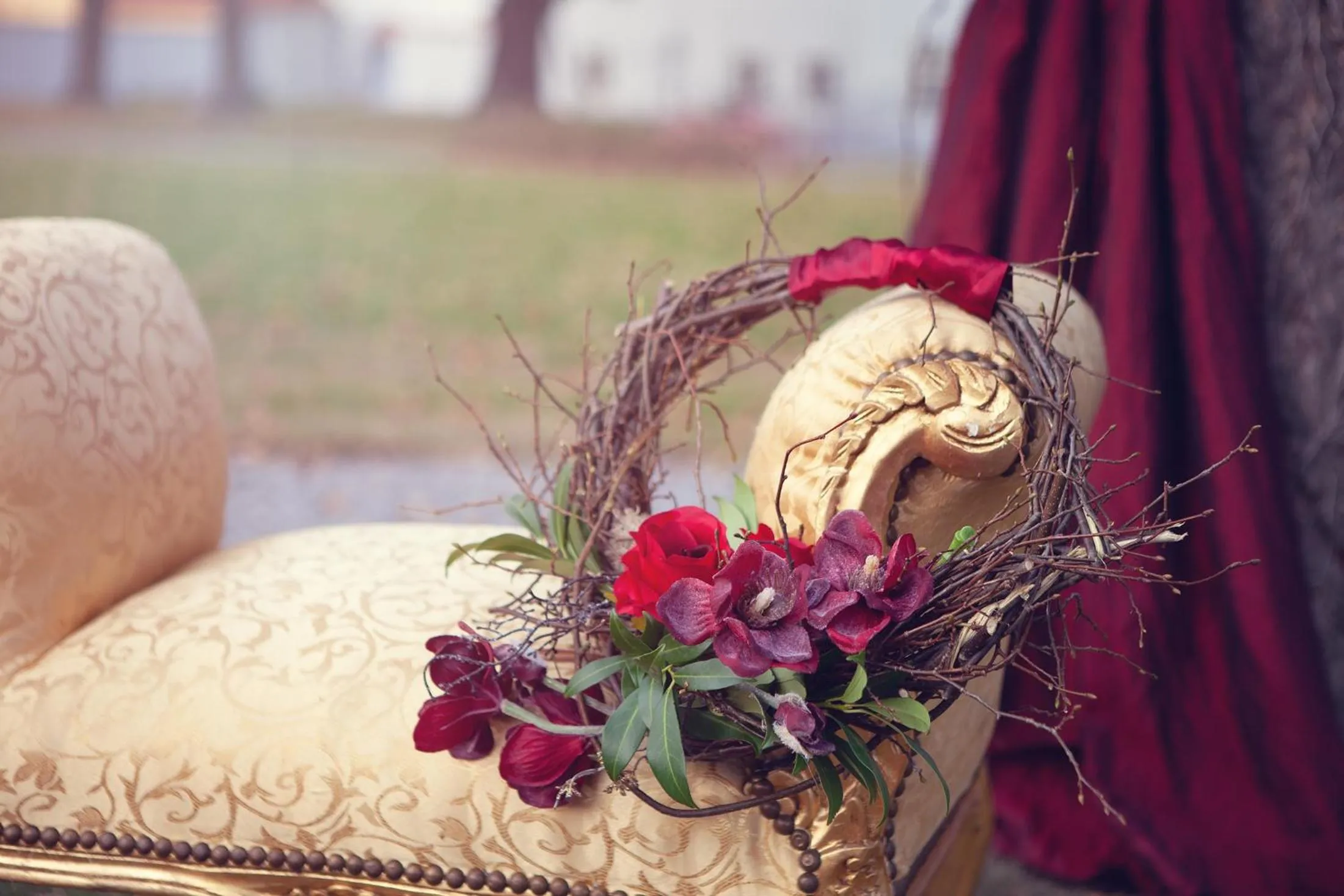 Seating area in Hotel Panství Dlouhá Lhota