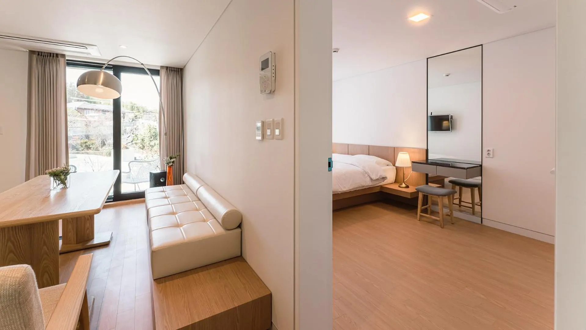 Bed in Bomun World Pension