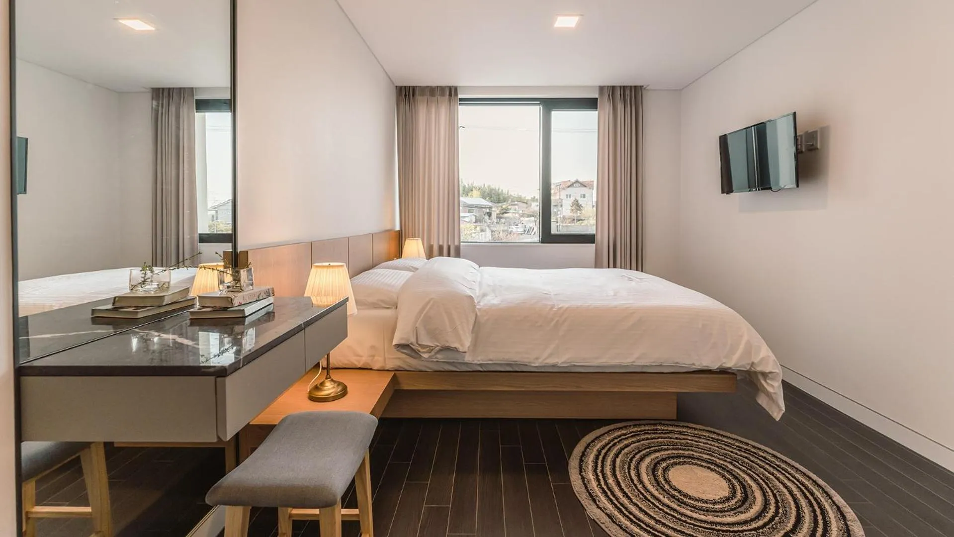 Bed in Bomun World Pension