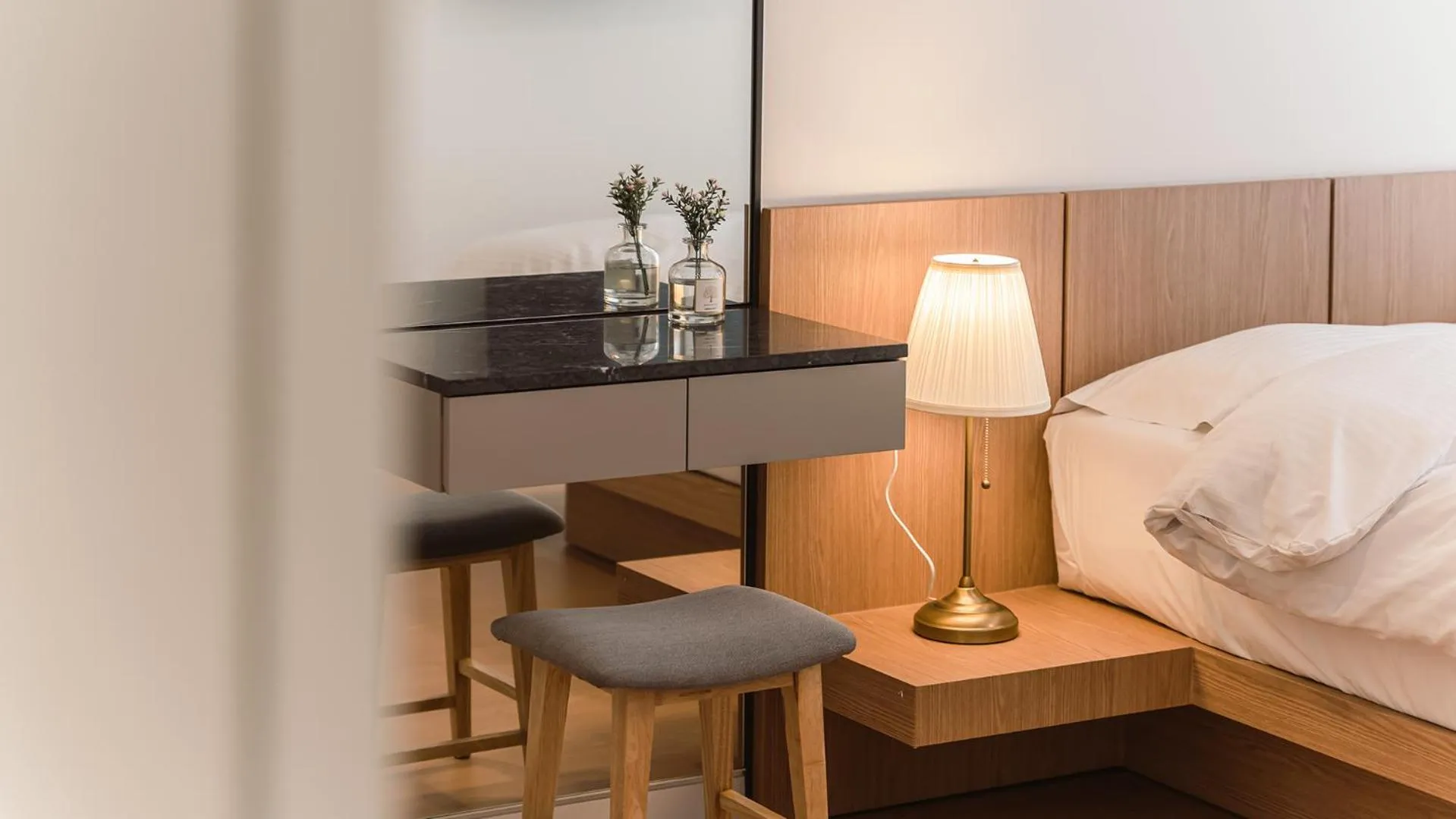 Bed in Bomun World Pension