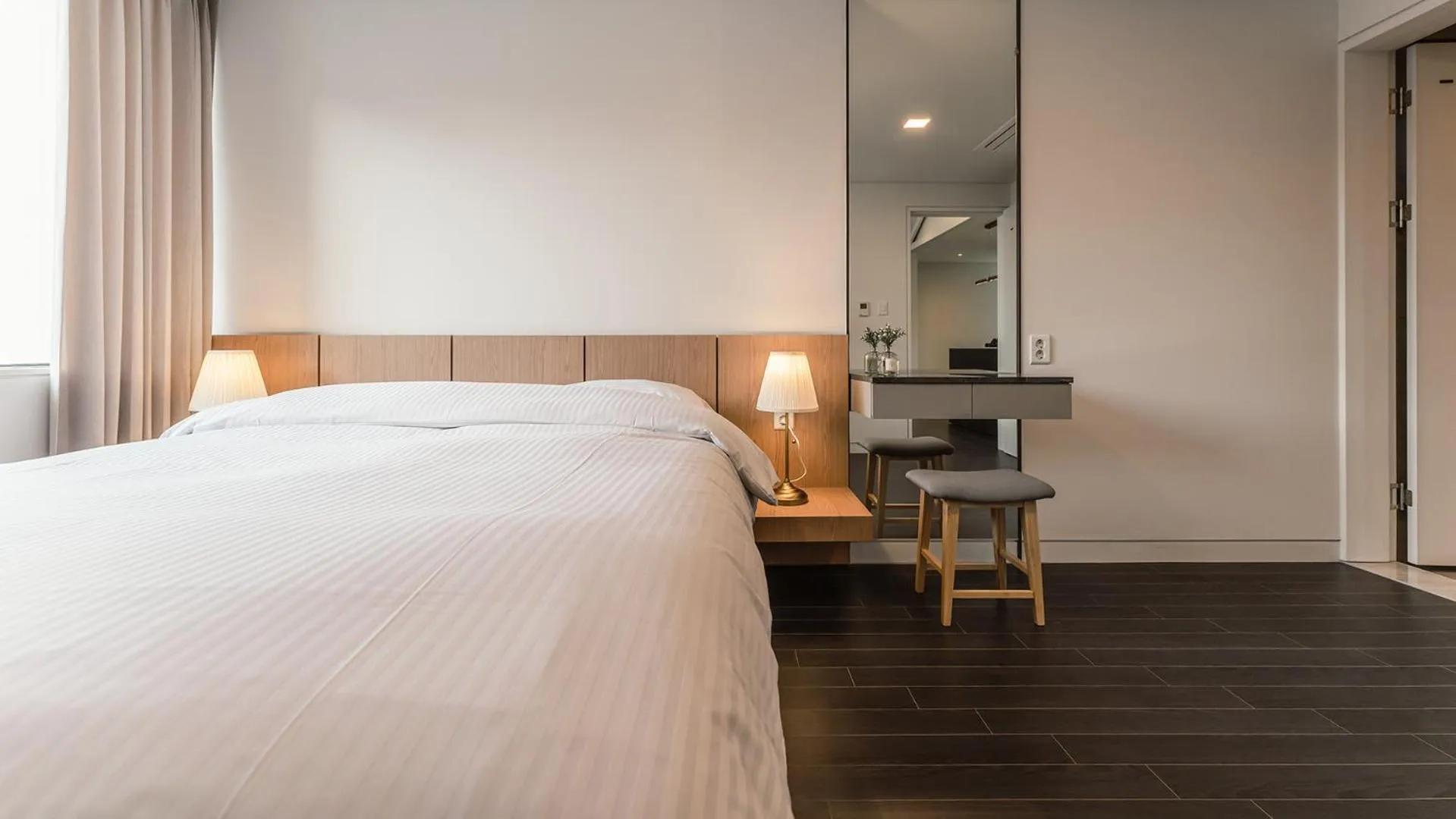 Bed in Bomun World Pension