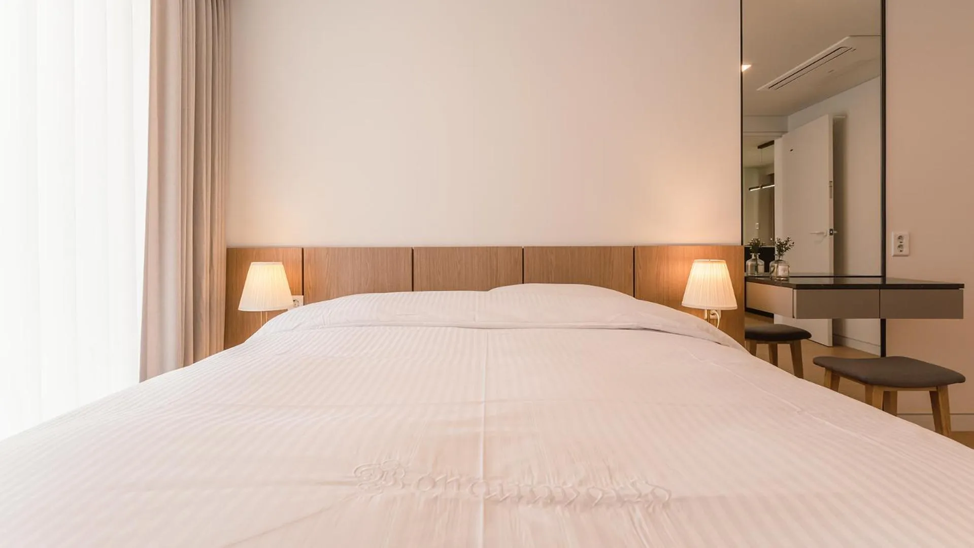 Bed in Bomun World Pension