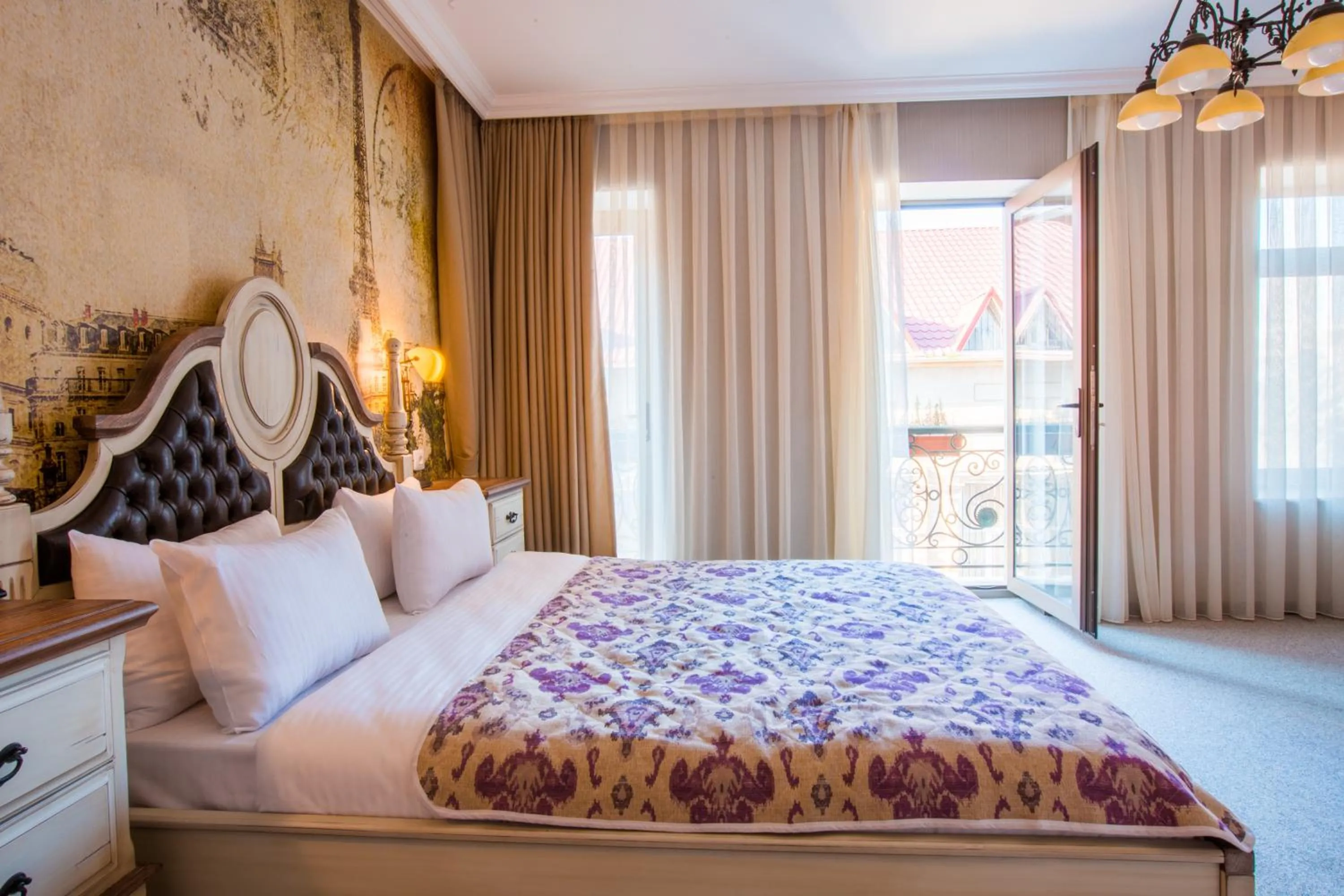 Bed in Boutique Hotel Baku
