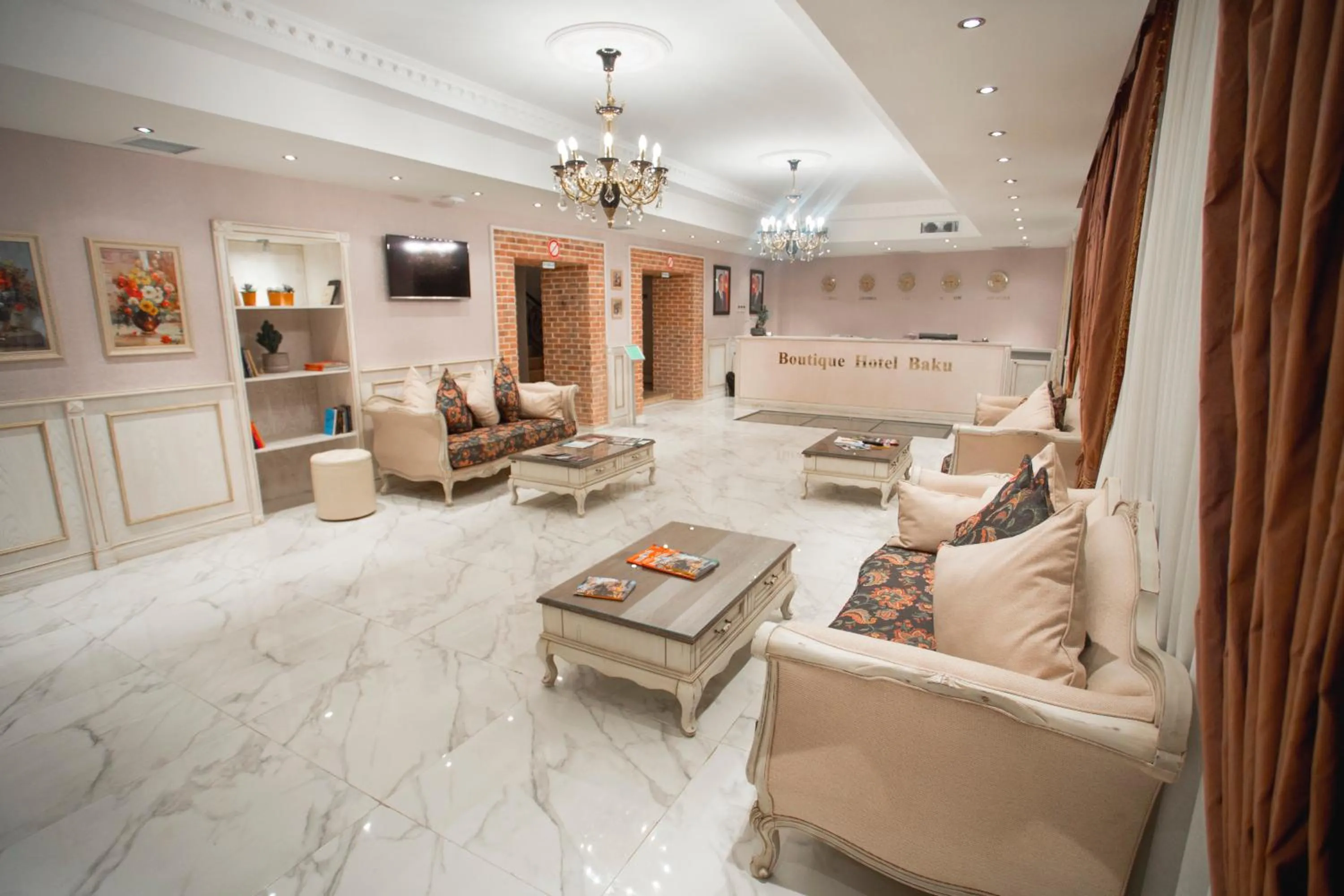 Lobby or reception in Boutique Hotel Baku