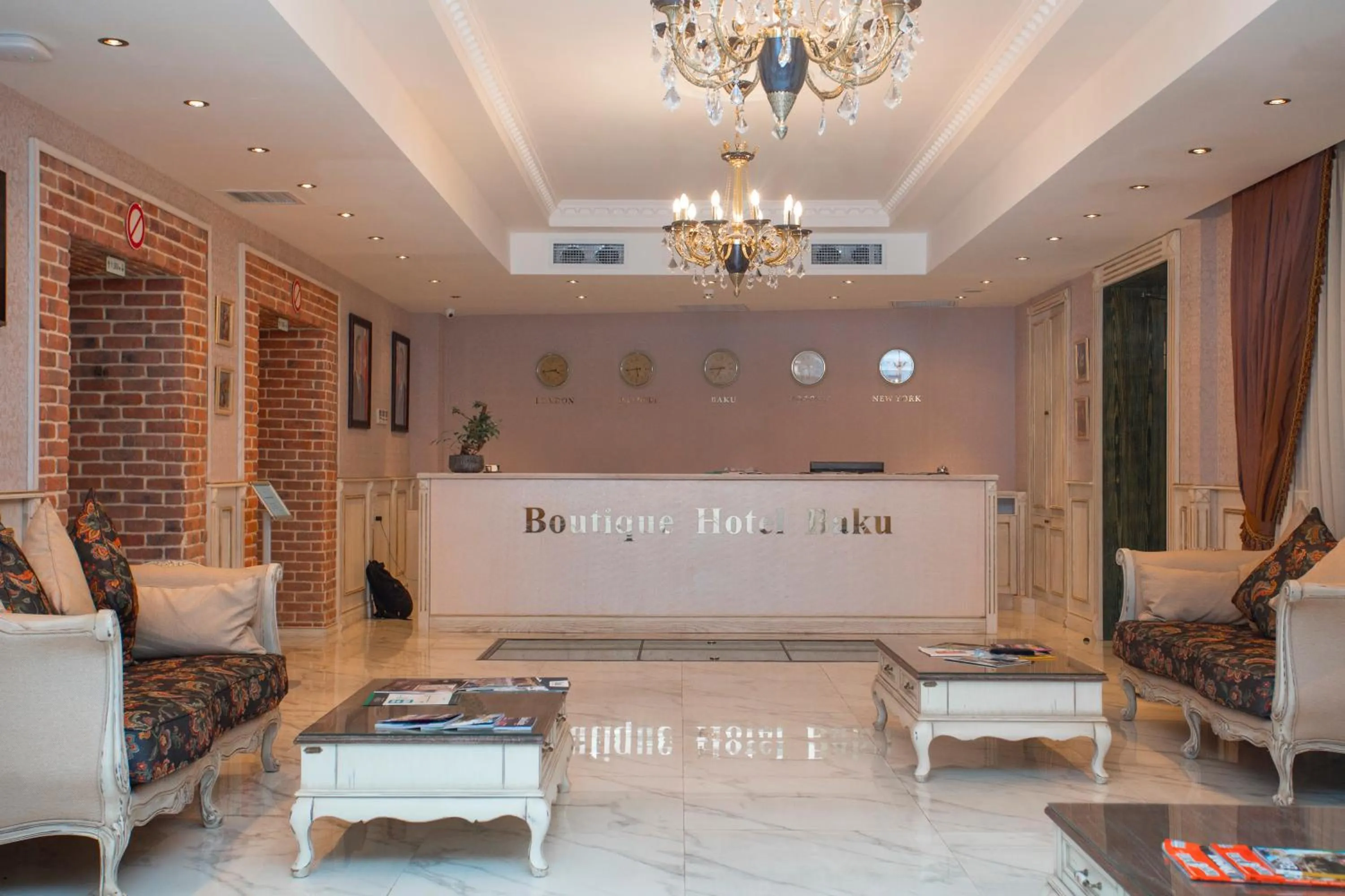 Lobby or reception in Boutique Hotel Baku