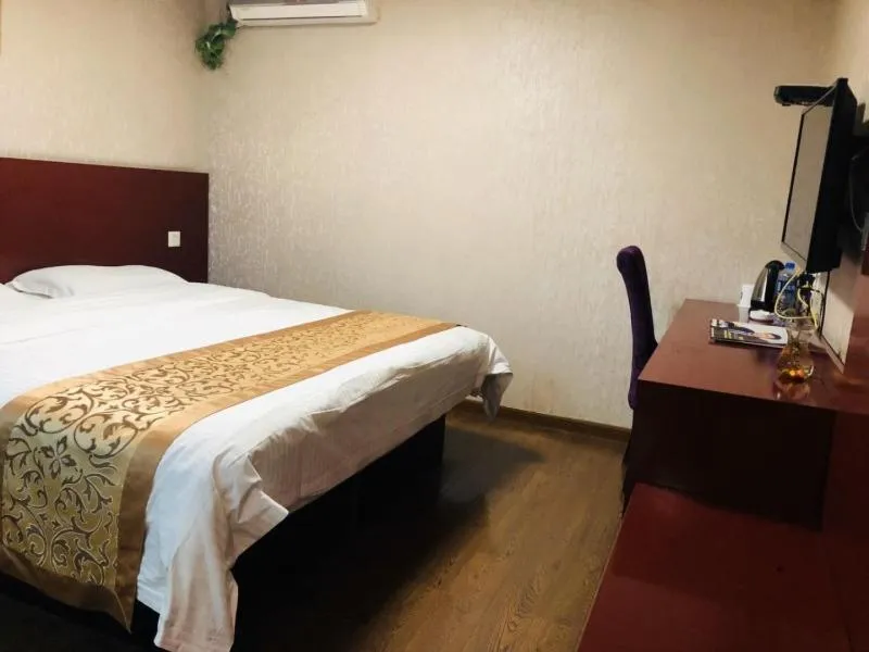 Bed in Greentree Alliance Shang Hai Pudong New Area Zhangyang Road Hotel