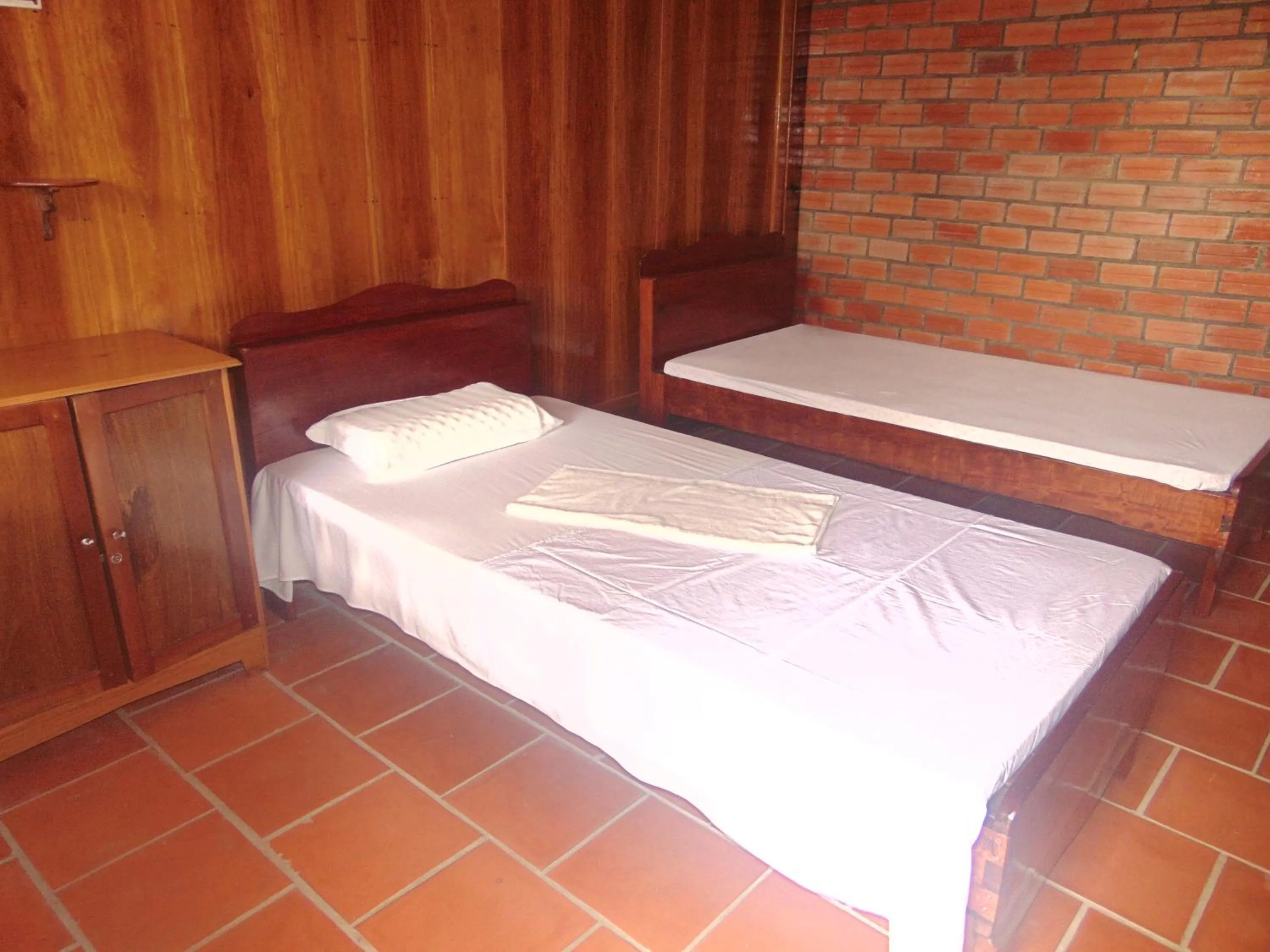 Bed in Ba Linh Homestay