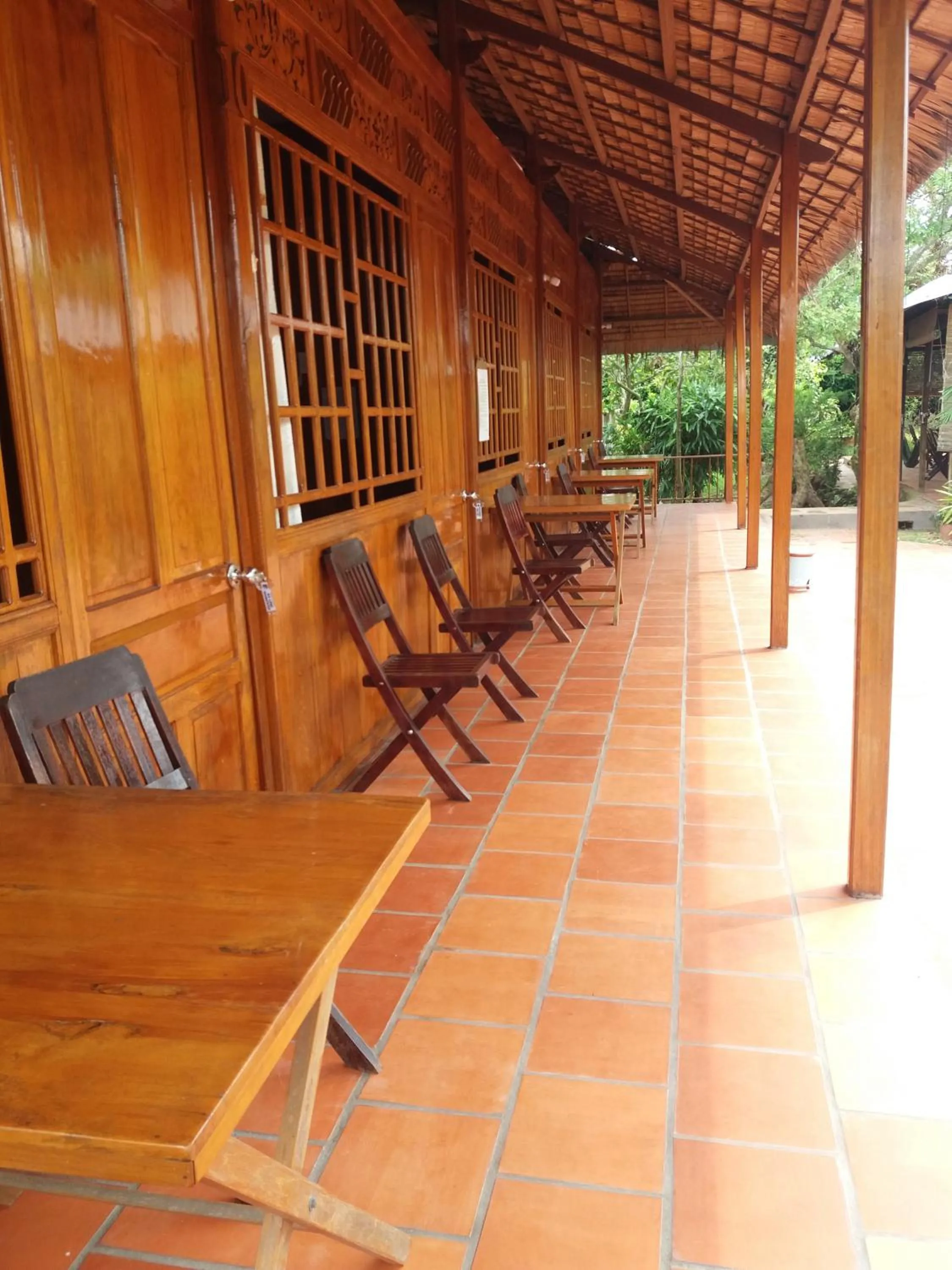 Balcony/Terrace in Ba Linh Homestay