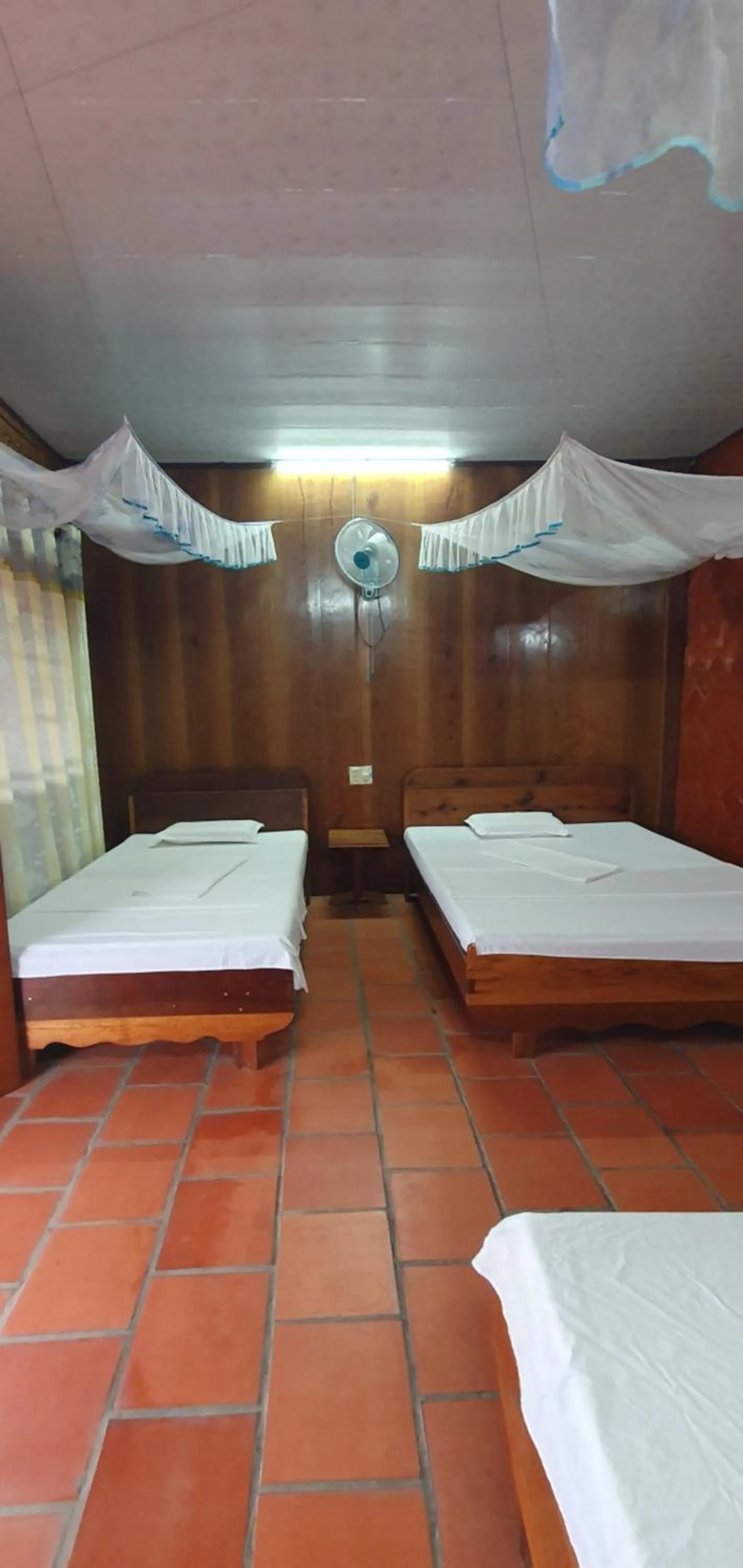Bed in Ba Linh Homestay