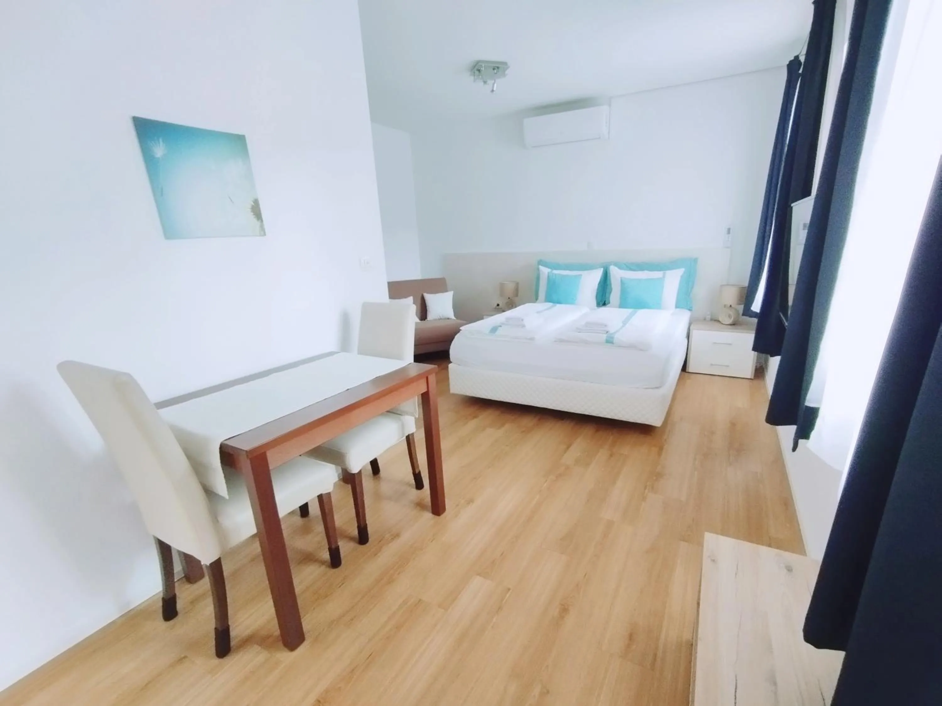 Bed in Apartments Wallas
