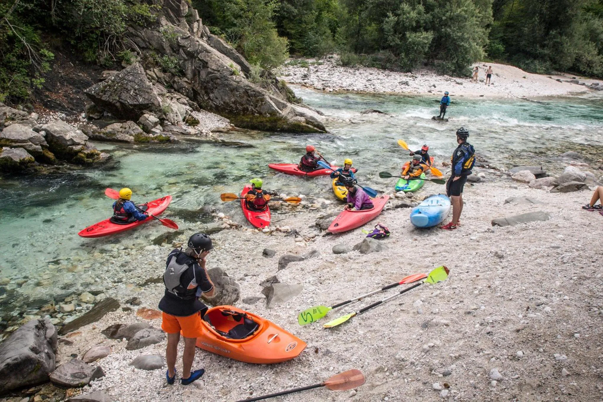 Canoeing in Apartments Wallas