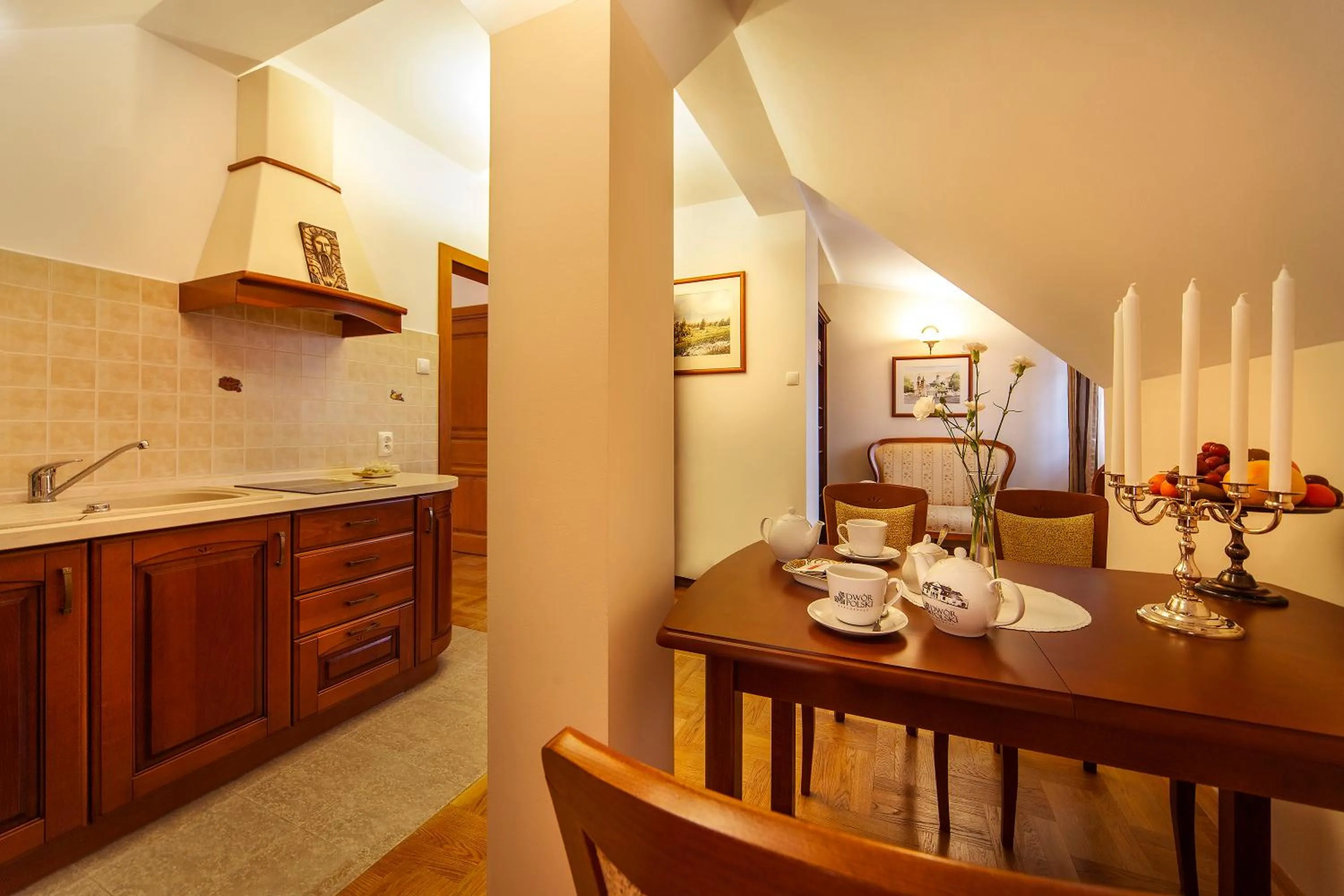 Coffee/tea facilities in Rezydencja Dwór Polski