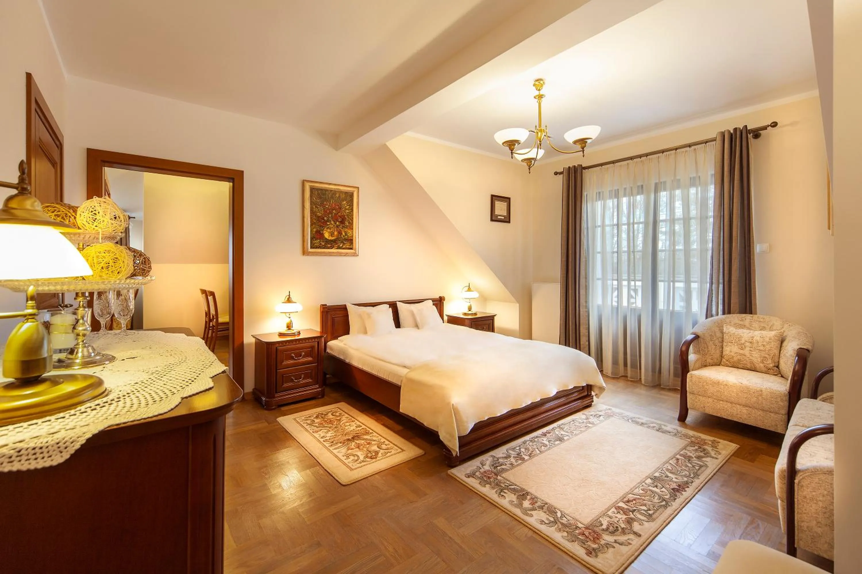 Garden, Bed in Rezydencja Dwór Polski