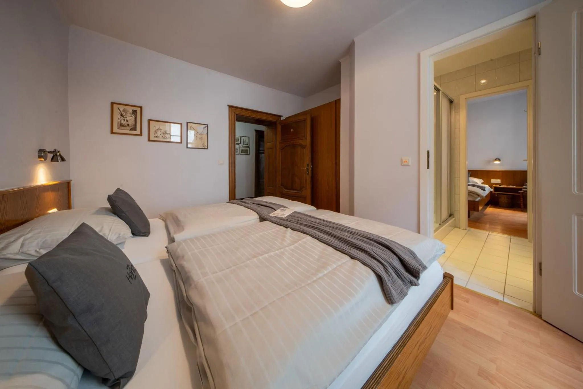 Bedroom, Bed in Hotel Heintz