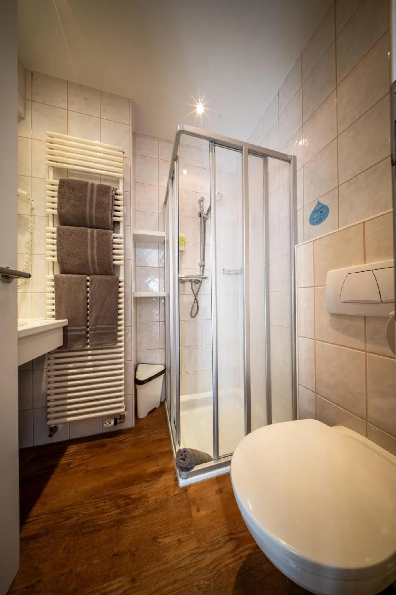 Bathroom in Hotel Heintz