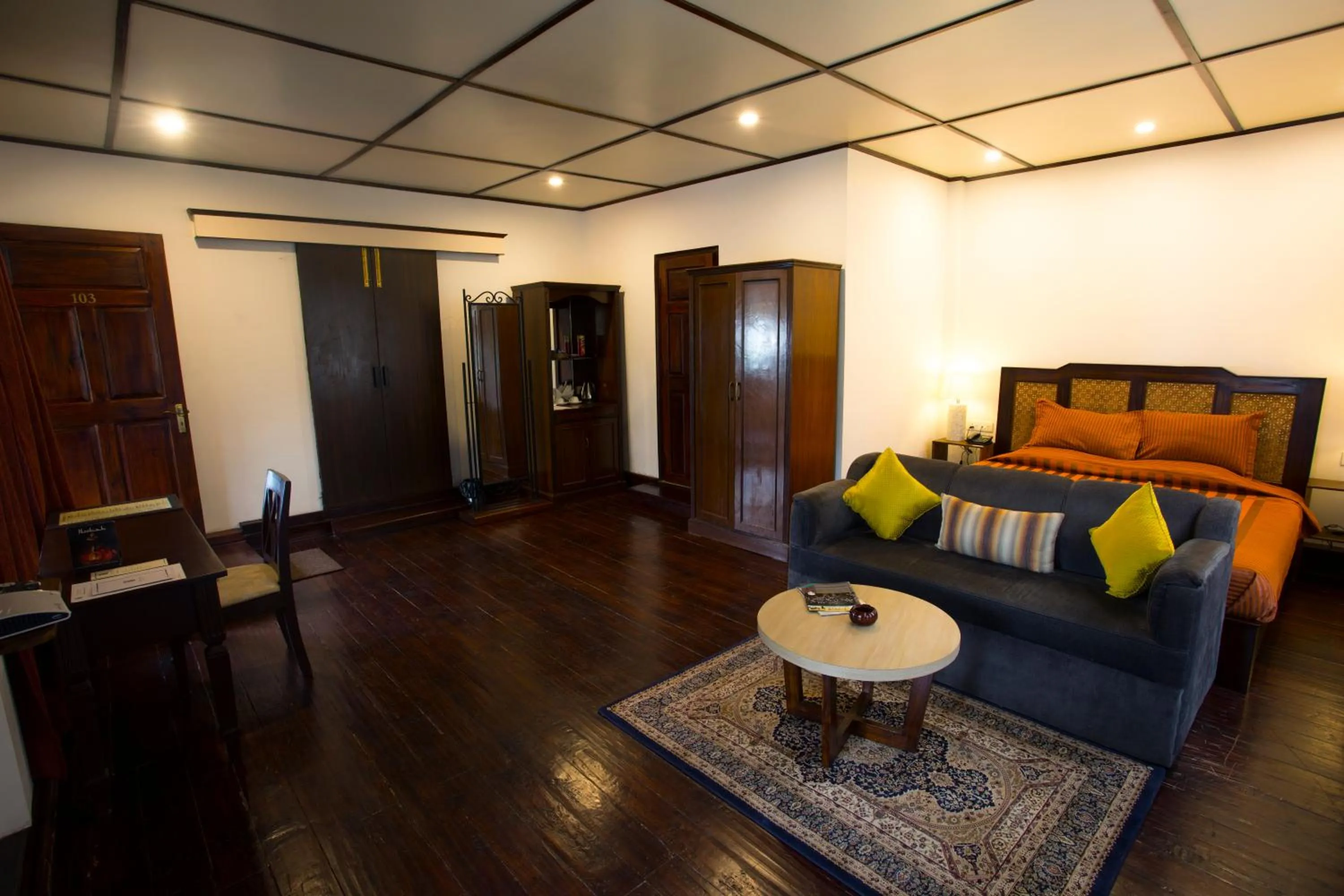 Photo of the whole room in The Heritage Club - Tripura Castle Hotel and Spa