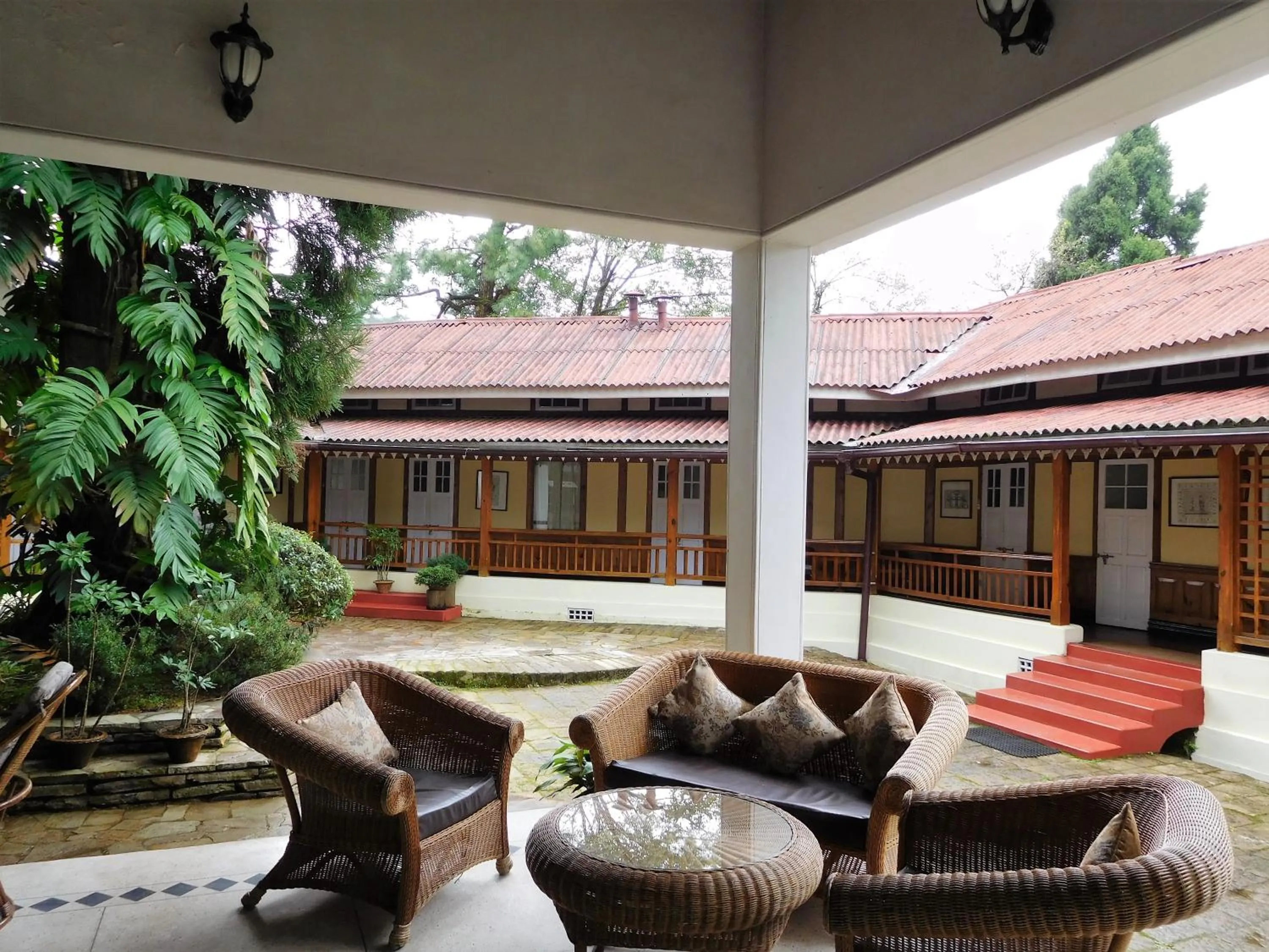 Lobby or reception in The Heritage Club - Tripura Castle Hotel and Spa