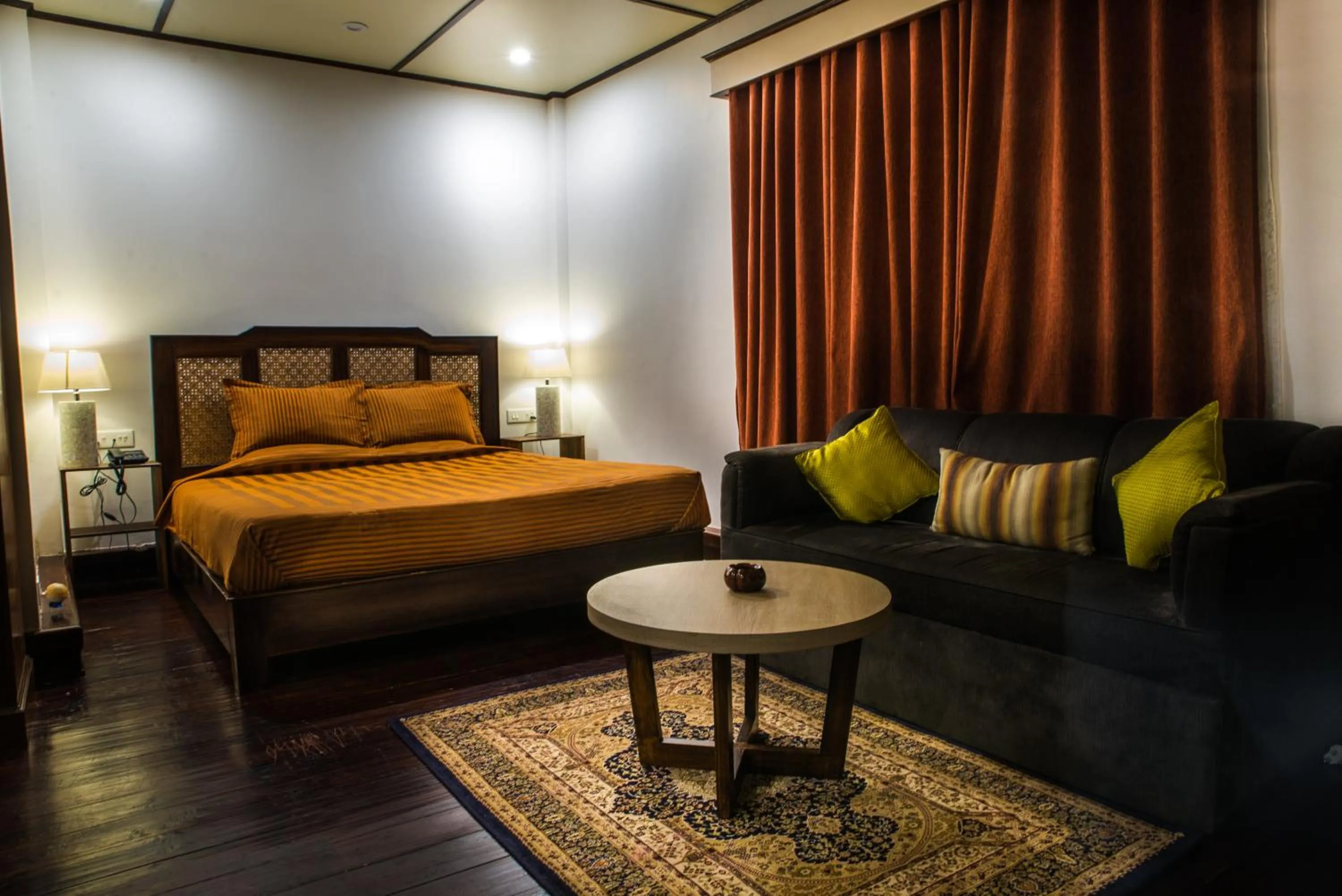 Photo of the whole room in The Heritage Club - Tripura Castle Hotel and Spa