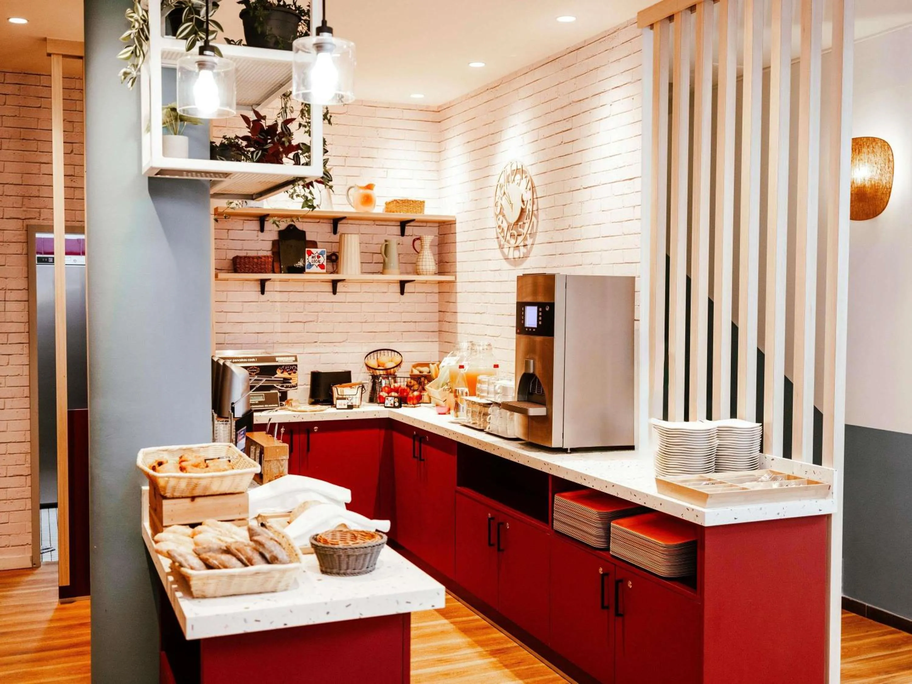 Breakfast in ibis Styles Luxembourg Centre Gare