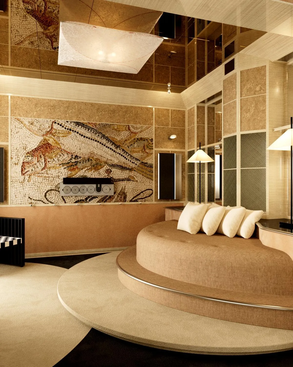 Lobby or reception in Hôtel Luxia & Spa